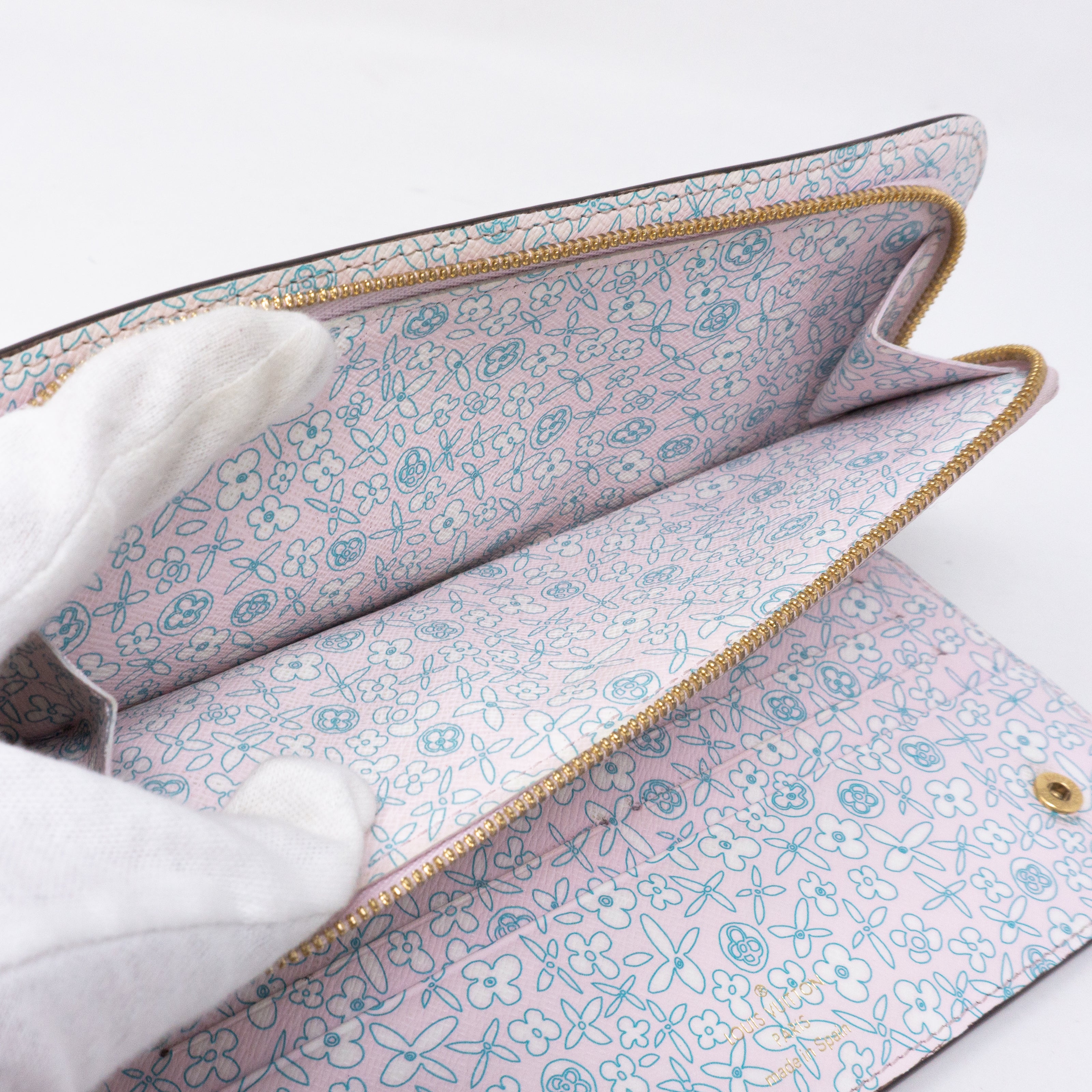 Insolite Wallet Monogram Fleuri