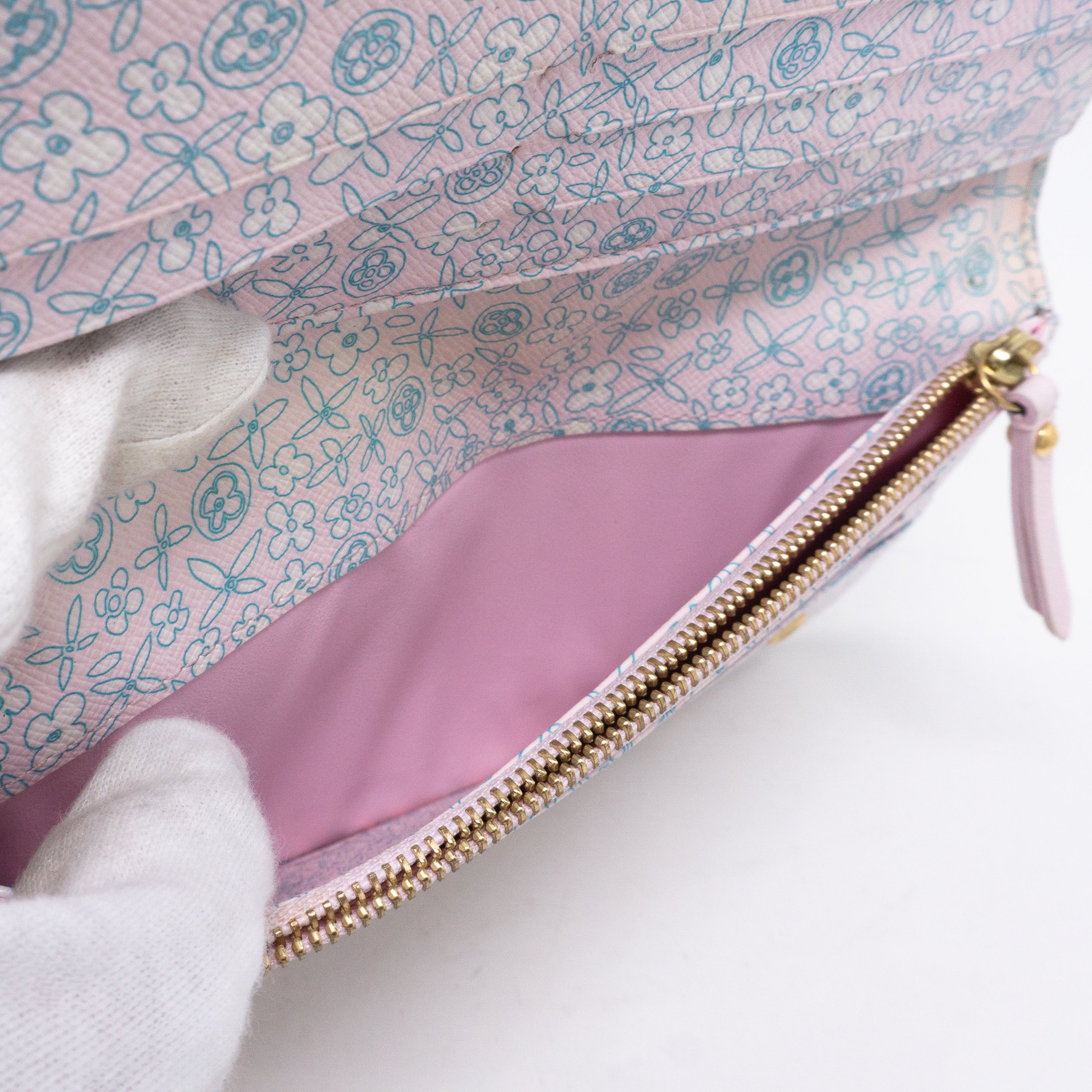 Insolite Wallet Monogram Fleuri