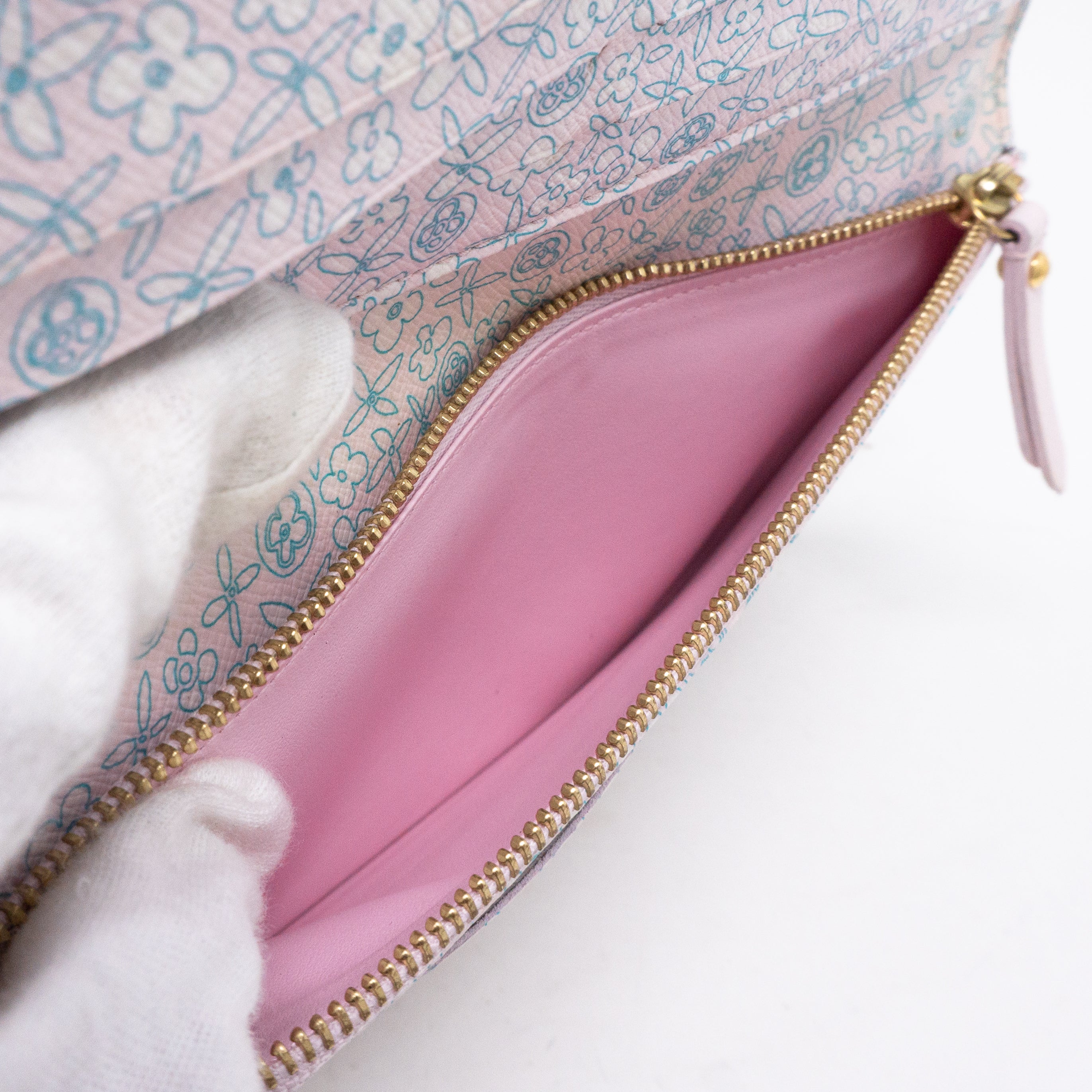 Insolite Wallet Monogram Fleuri