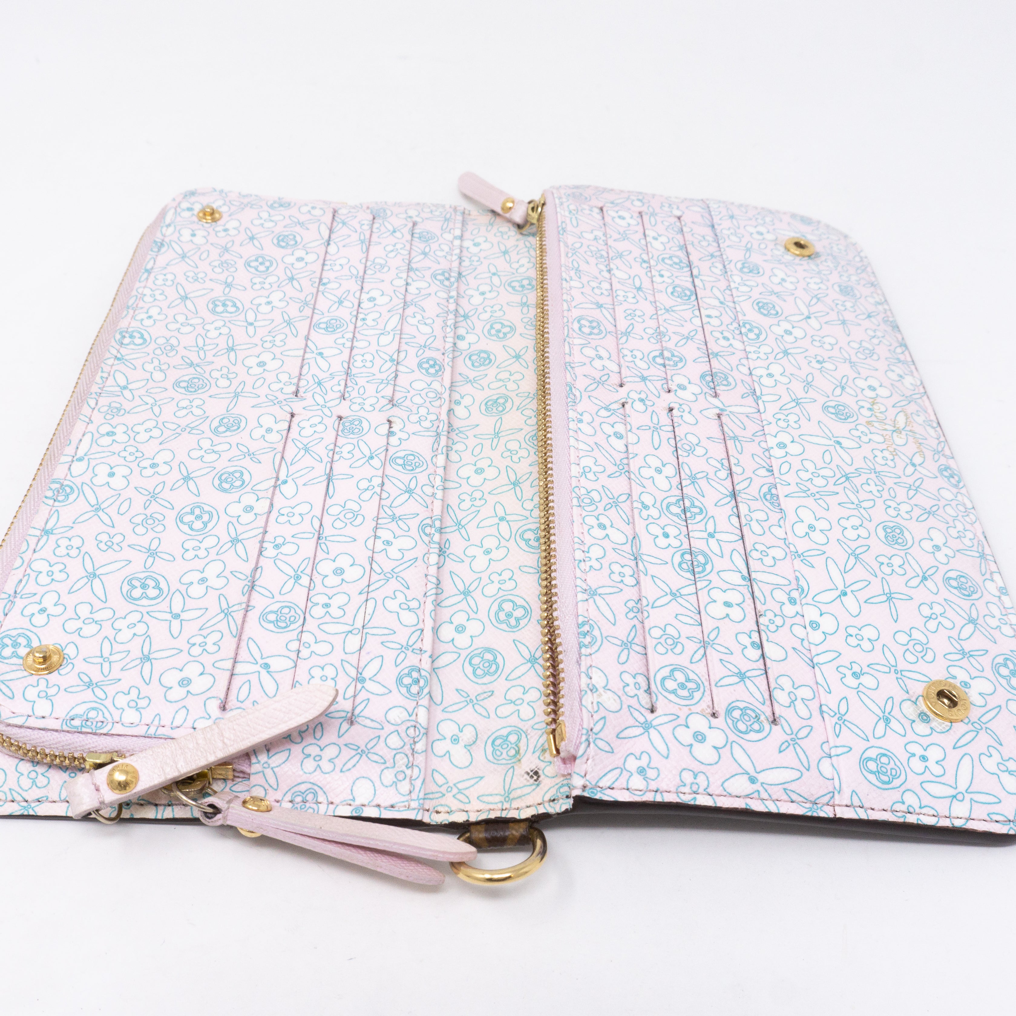 Insolite Wallet Monogram Fleuri