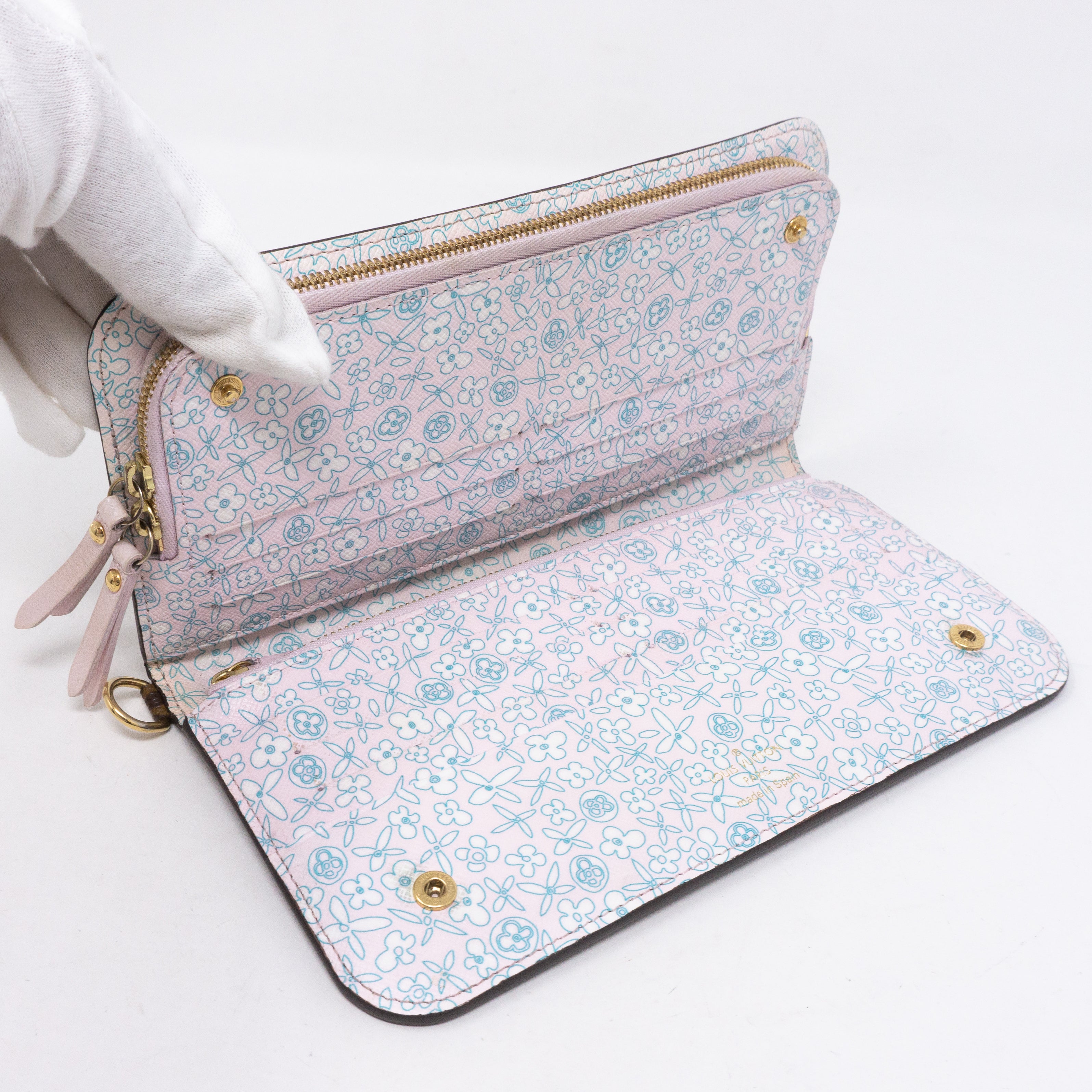 Insolite Wallet Monogram Fleuri