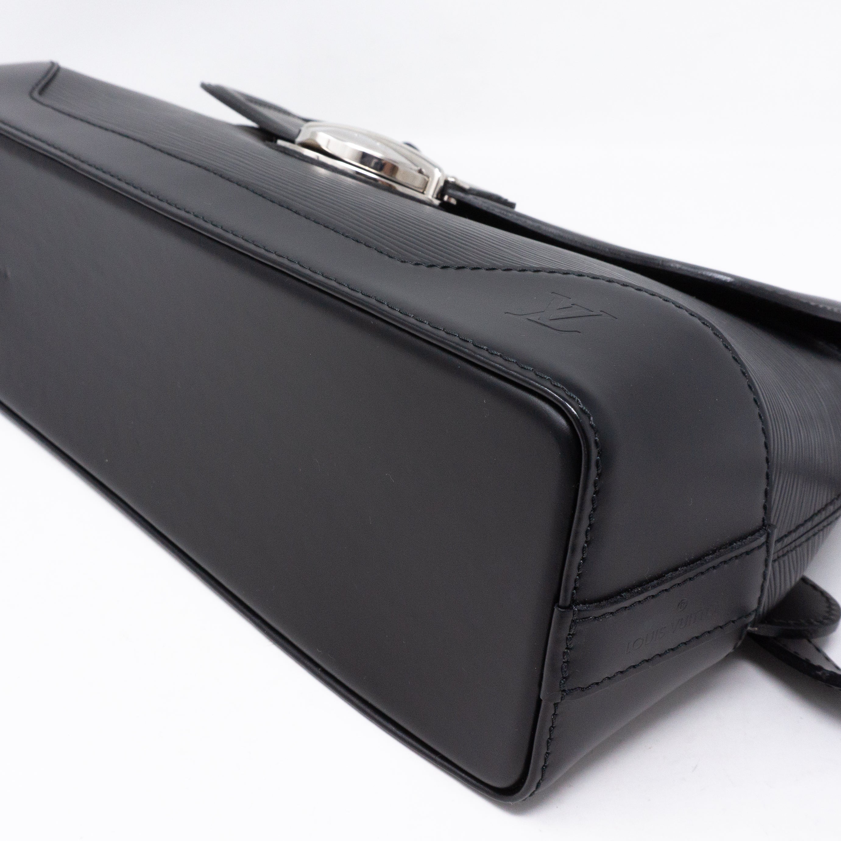 Bagatelle PM Noir Epi Leather