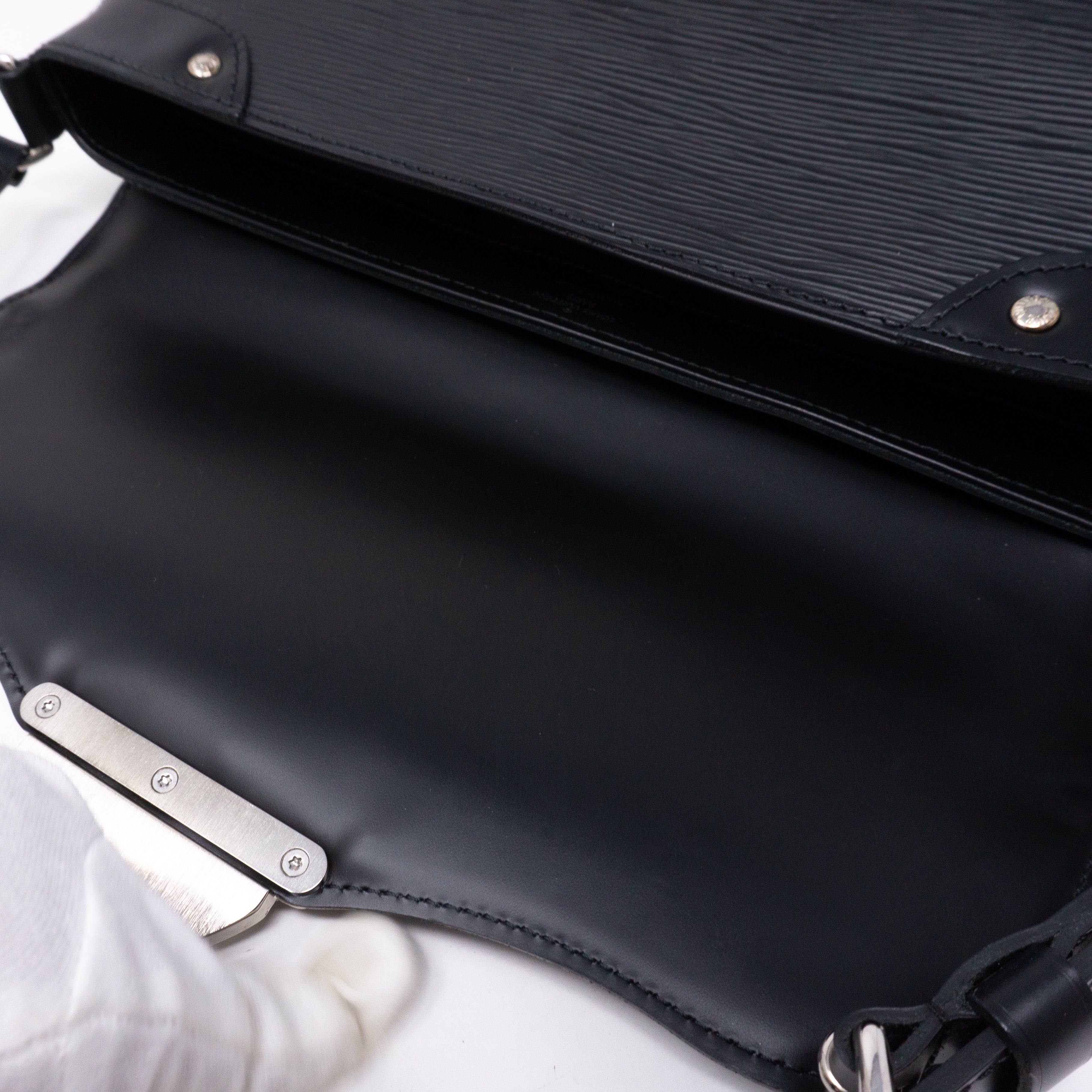 Bagatelle PM Noir Epi Leather