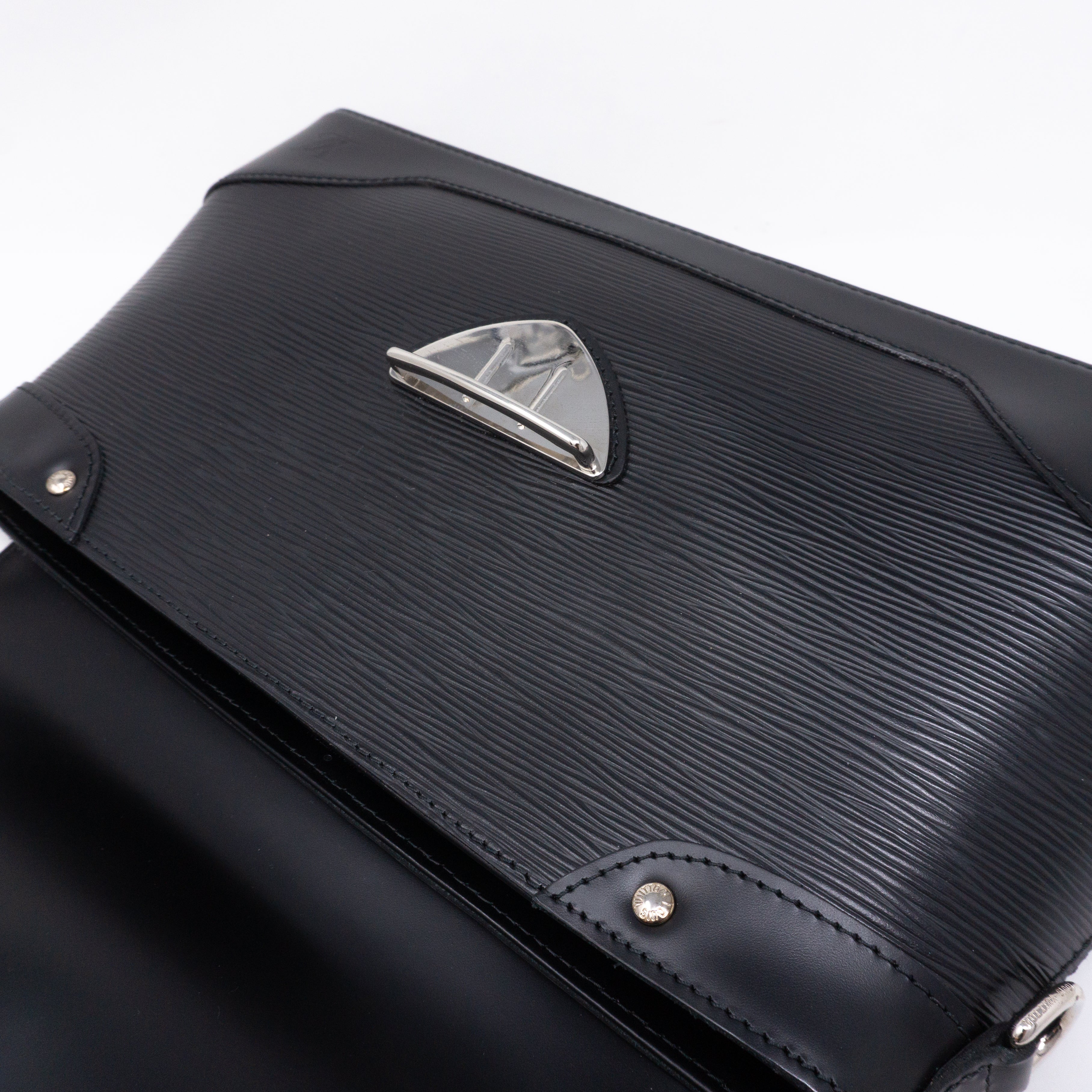 Bagatelle PM Noir Epi Leather