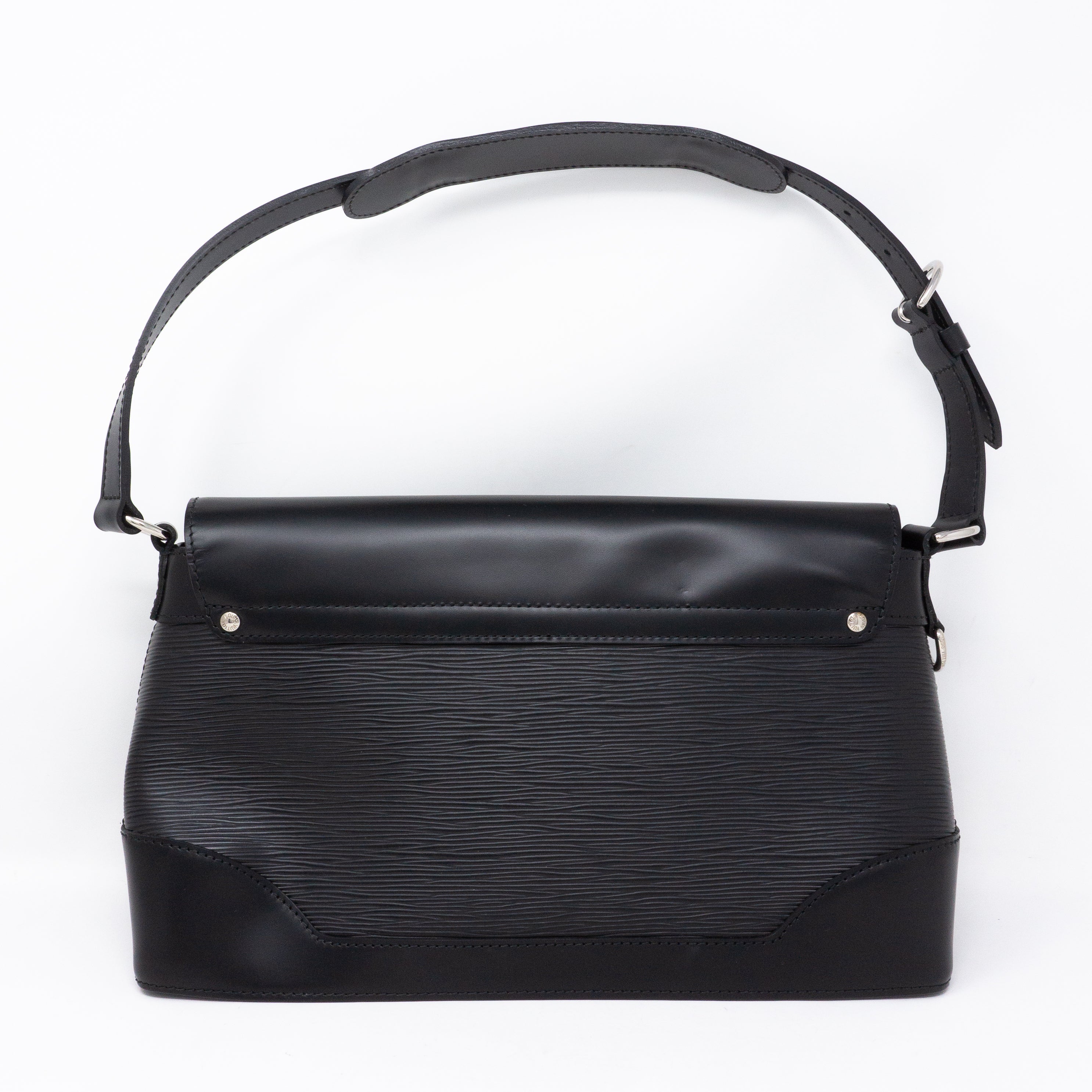 Bagatelle PM Noir Epi Leather