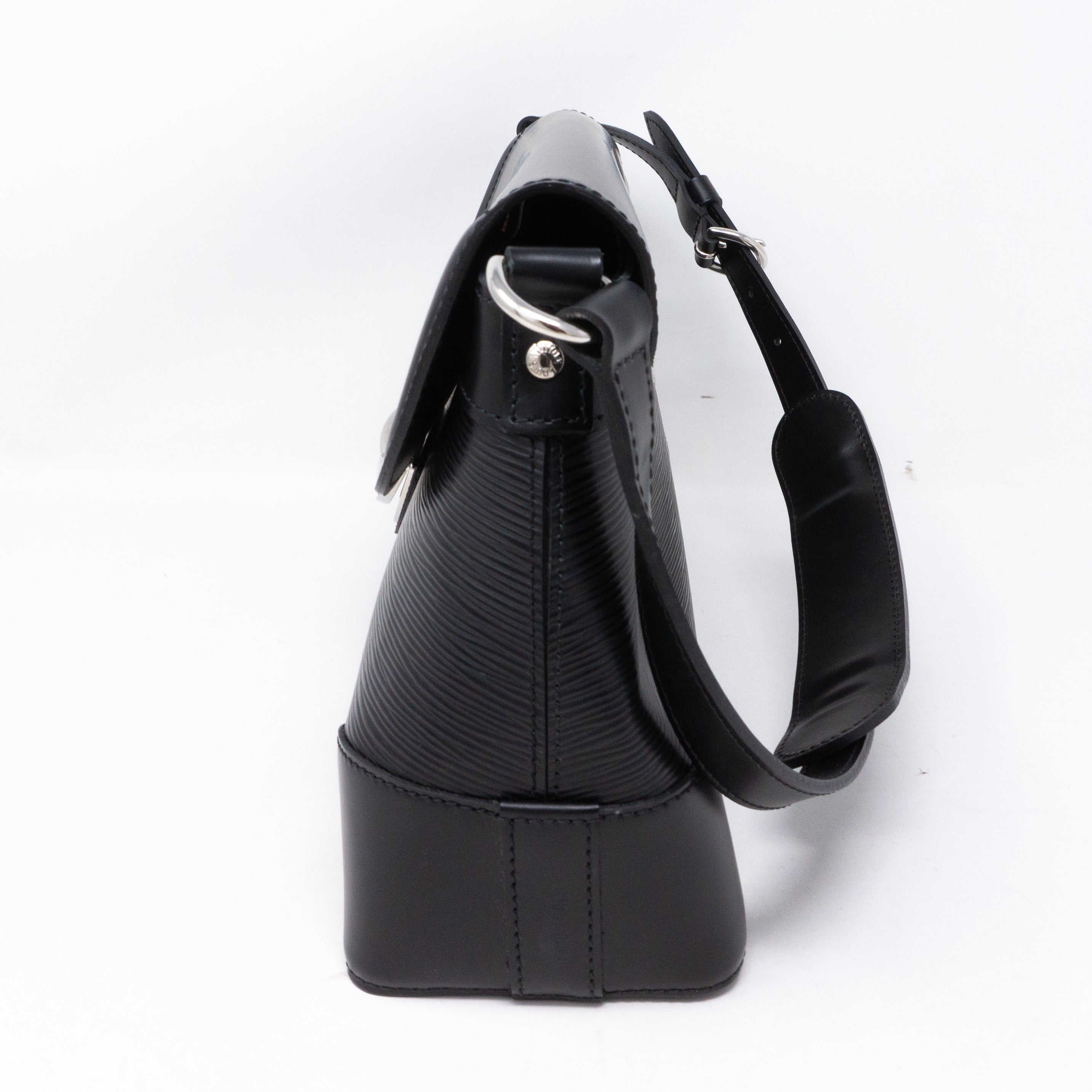 Bagatelle PM Noir Epi Leather