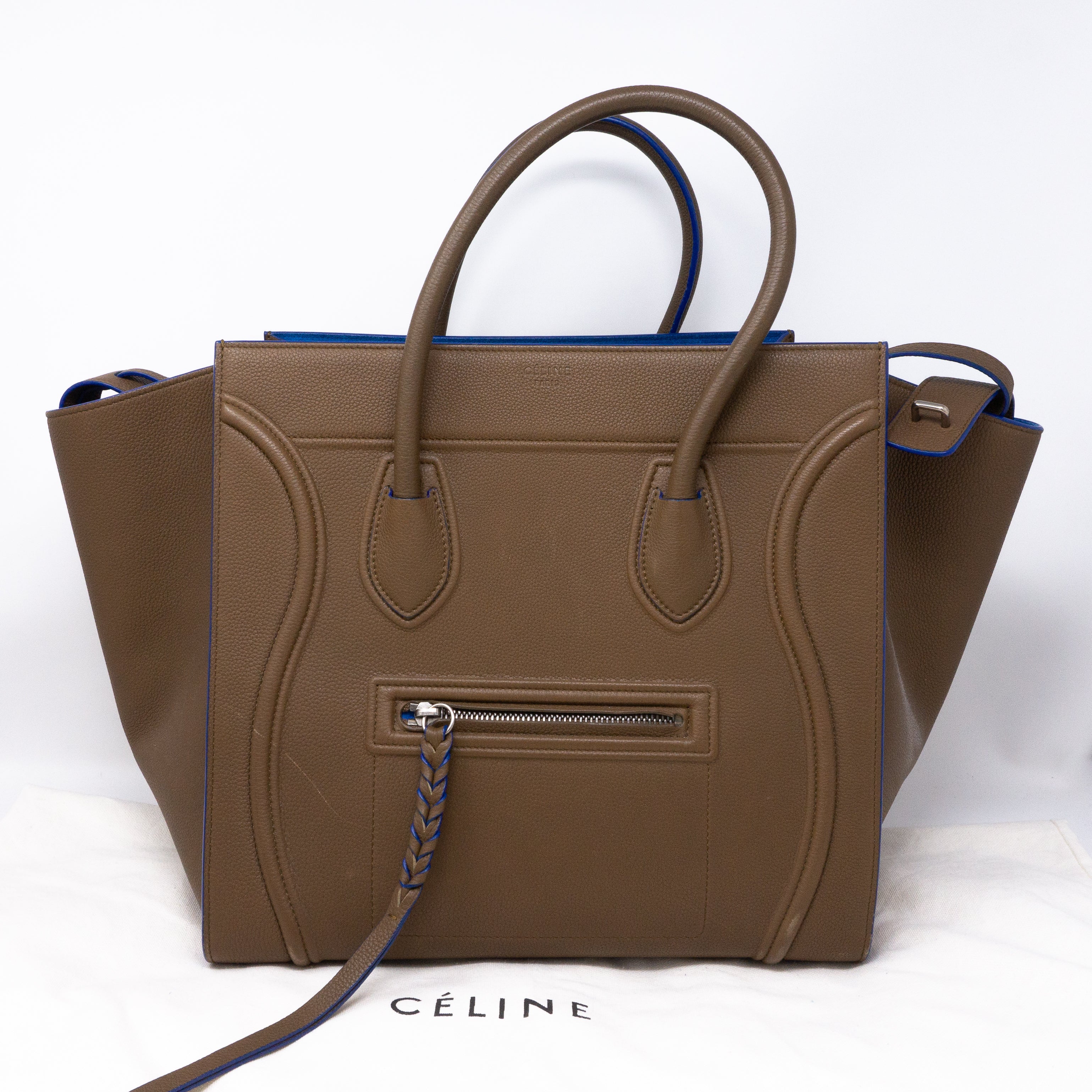 Phantom Medium Luggage Brown Blue