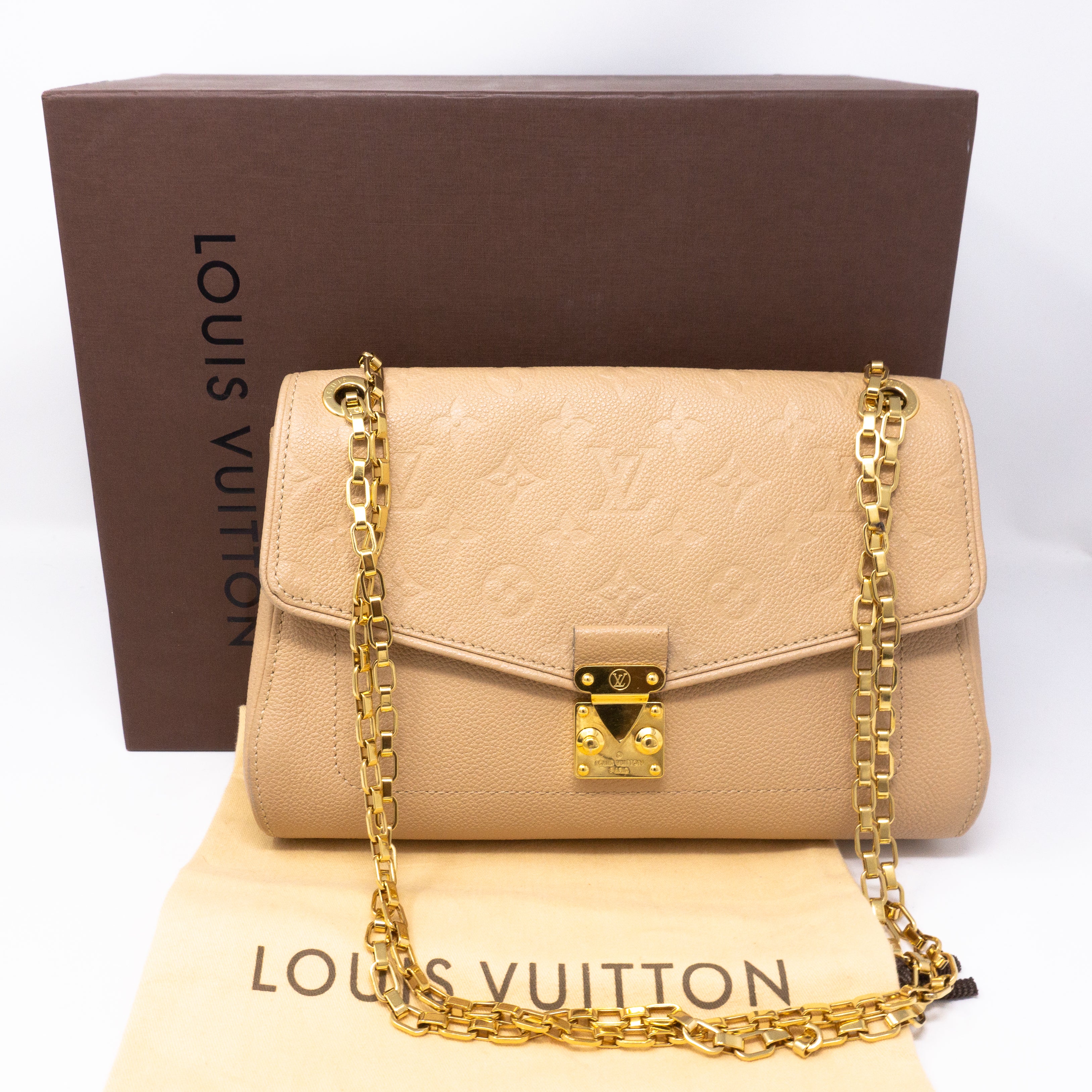Saint Germain Monogram Empreinte Beige