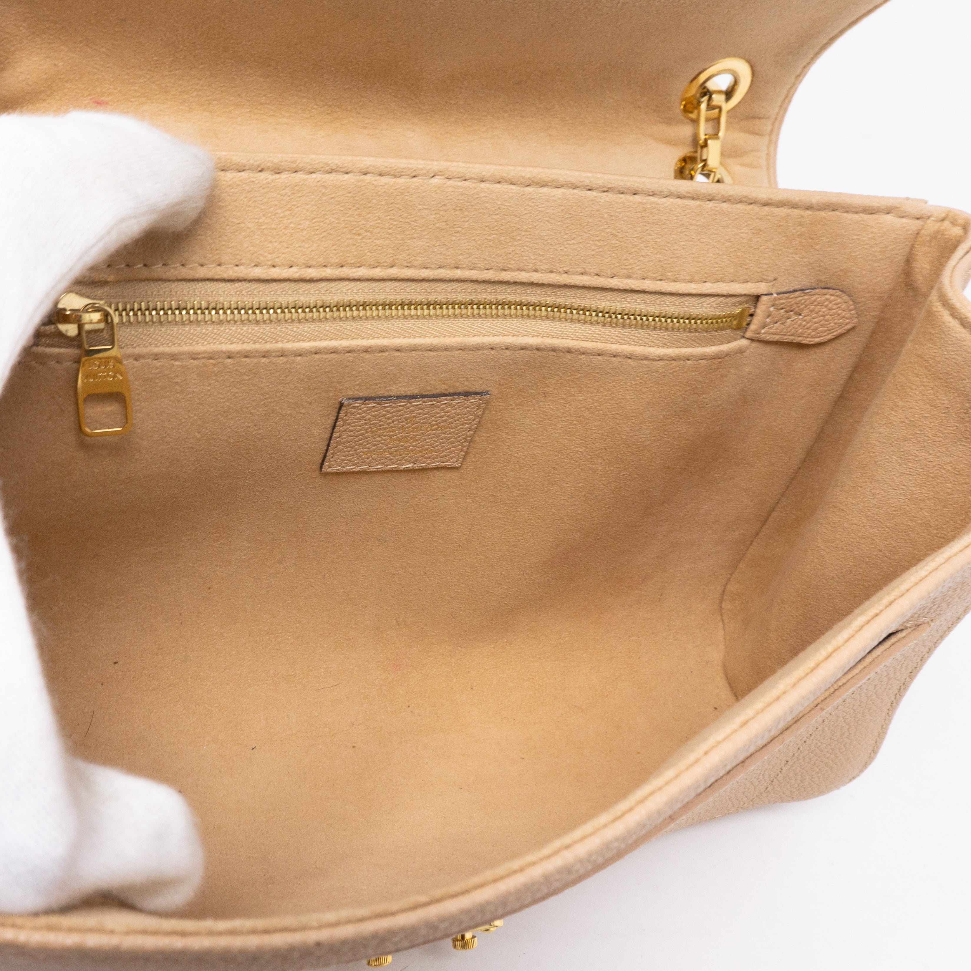 Saint Germain Monogram Empreinte Beige