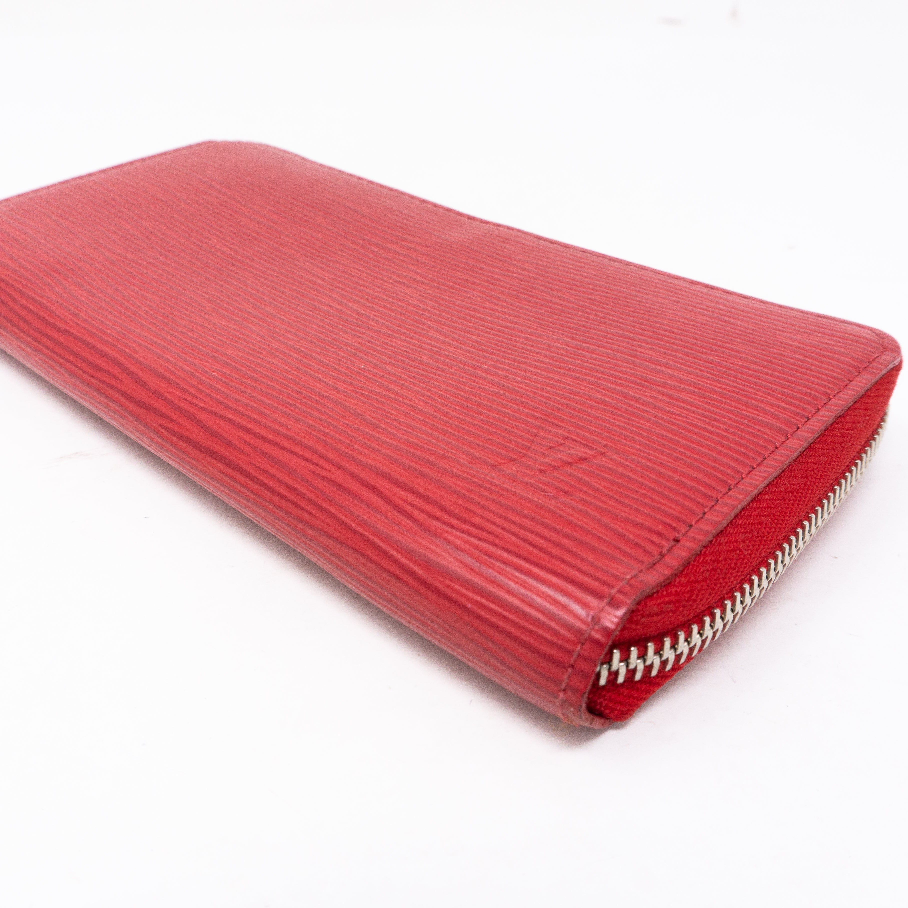 Zippy Wallet Epi Leather Red