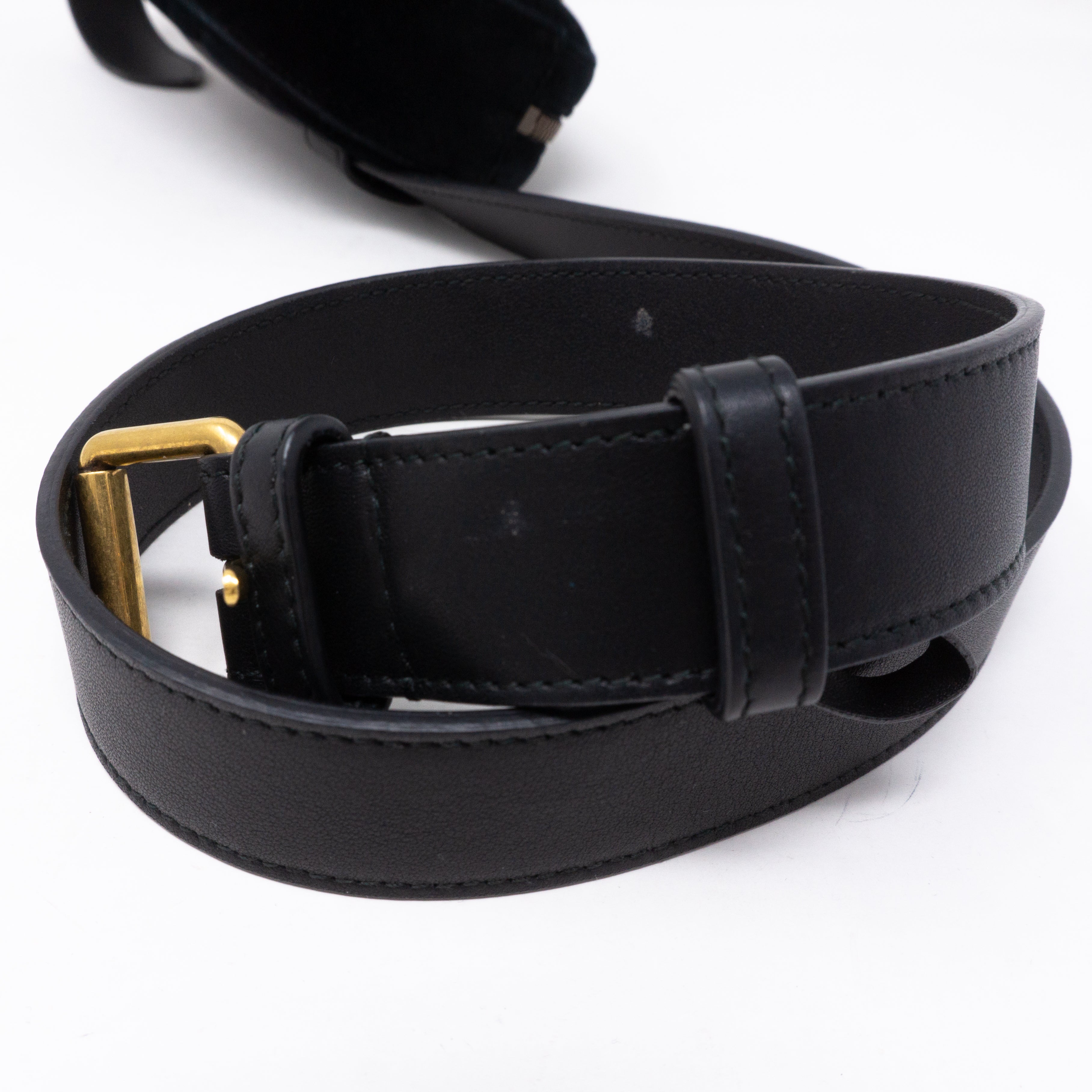 GG Marmont Matelasse Belt Bag Velvet