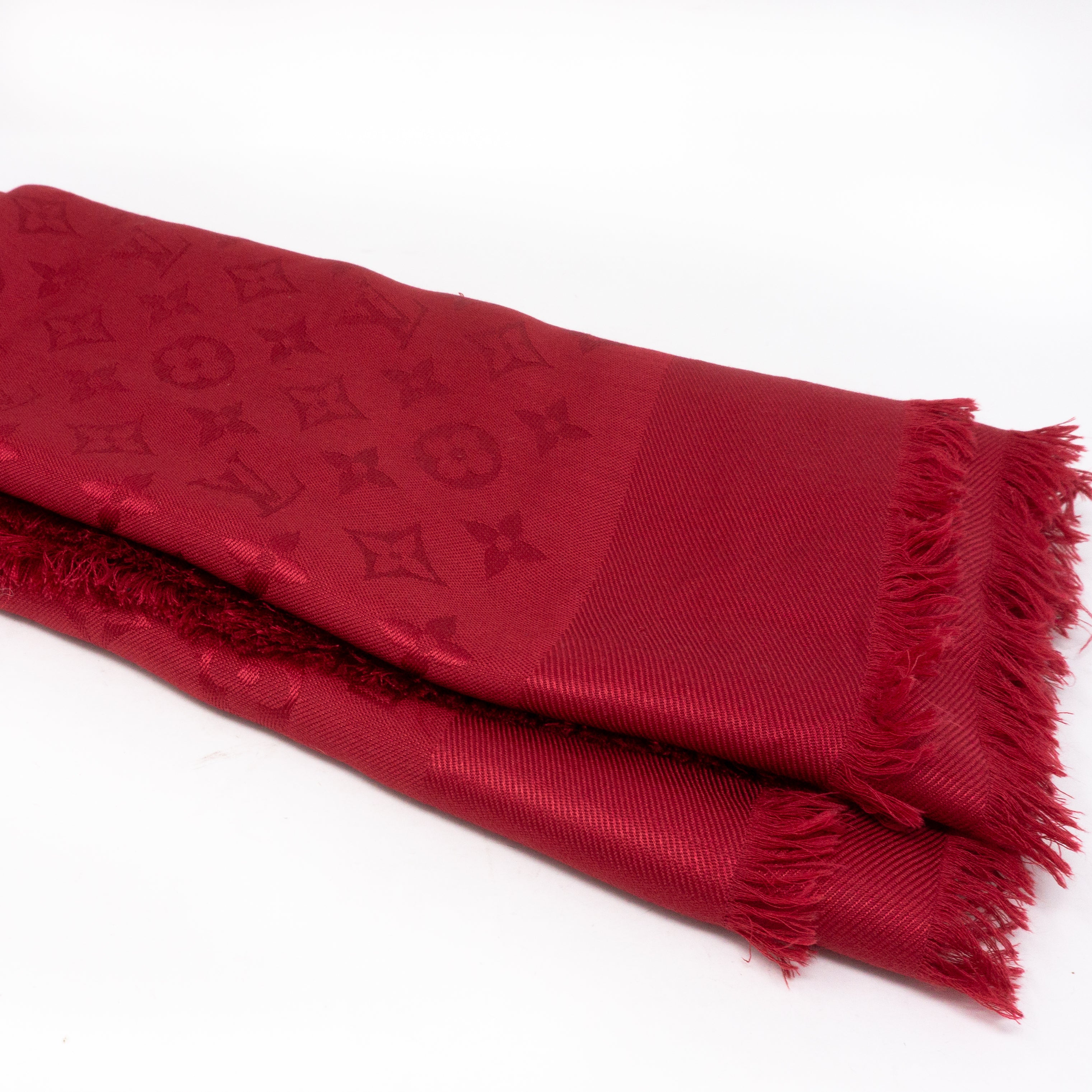 Monogram Shawl Pomme d'Amour