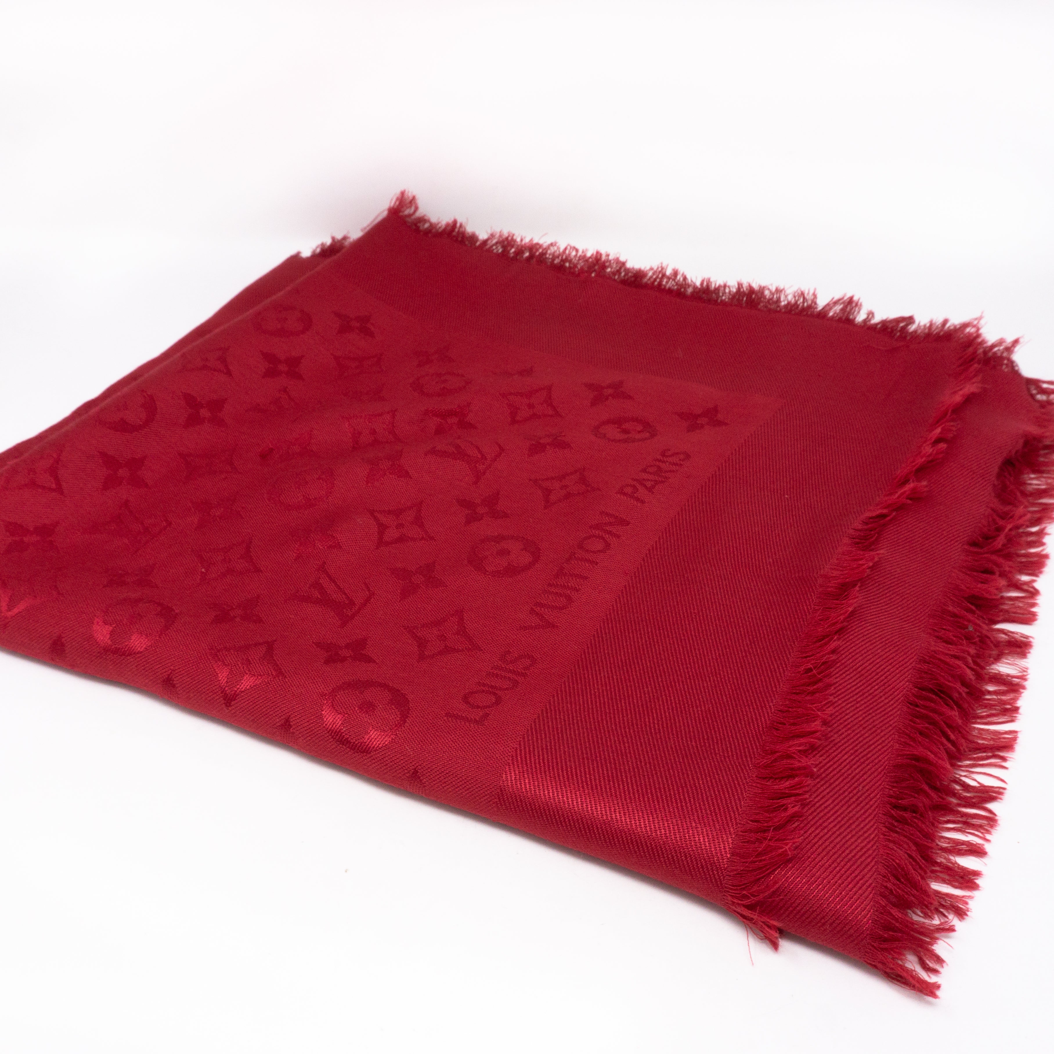 Monogram Shawl Pomme d'Amour