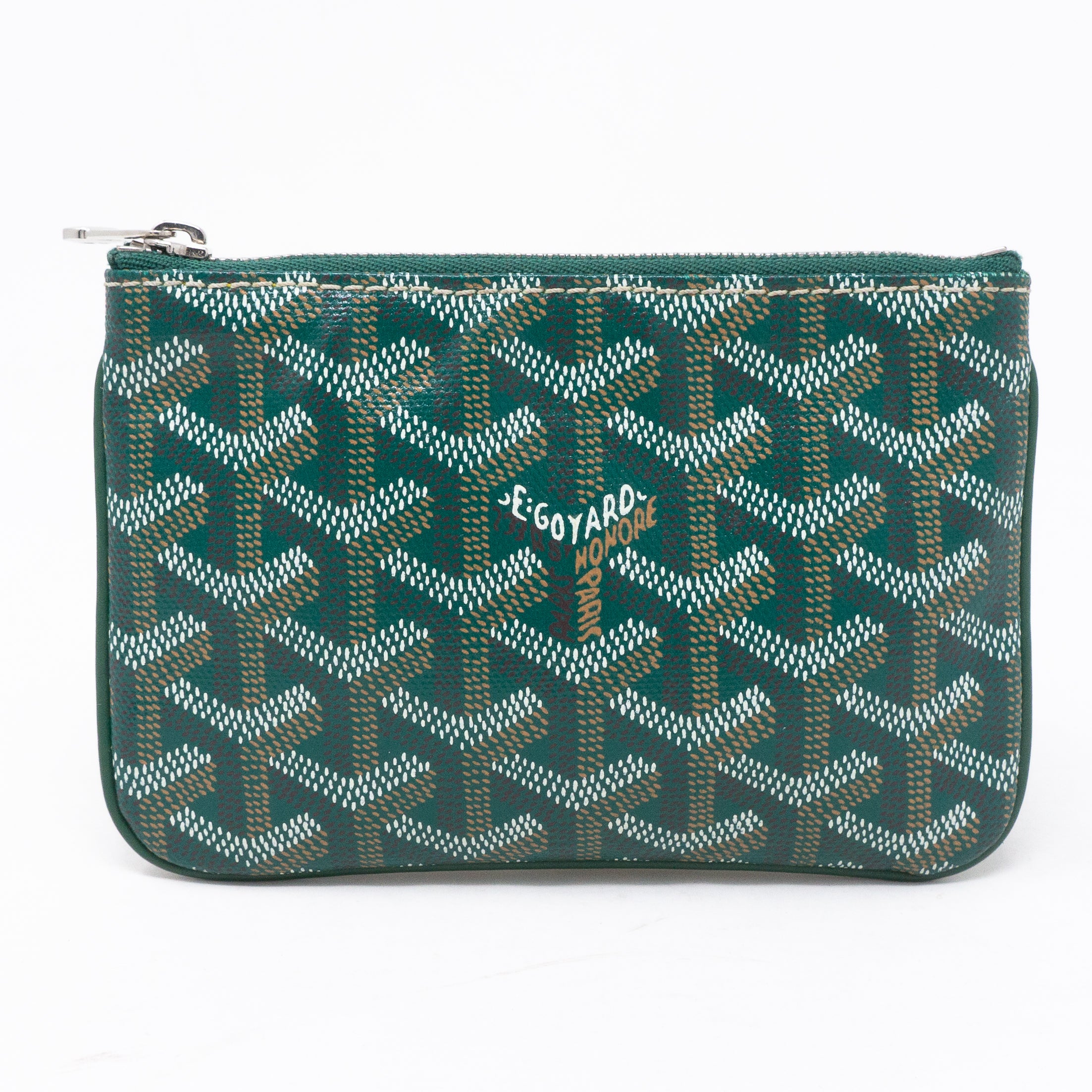 Senat Pouch Mini Goyardine Green