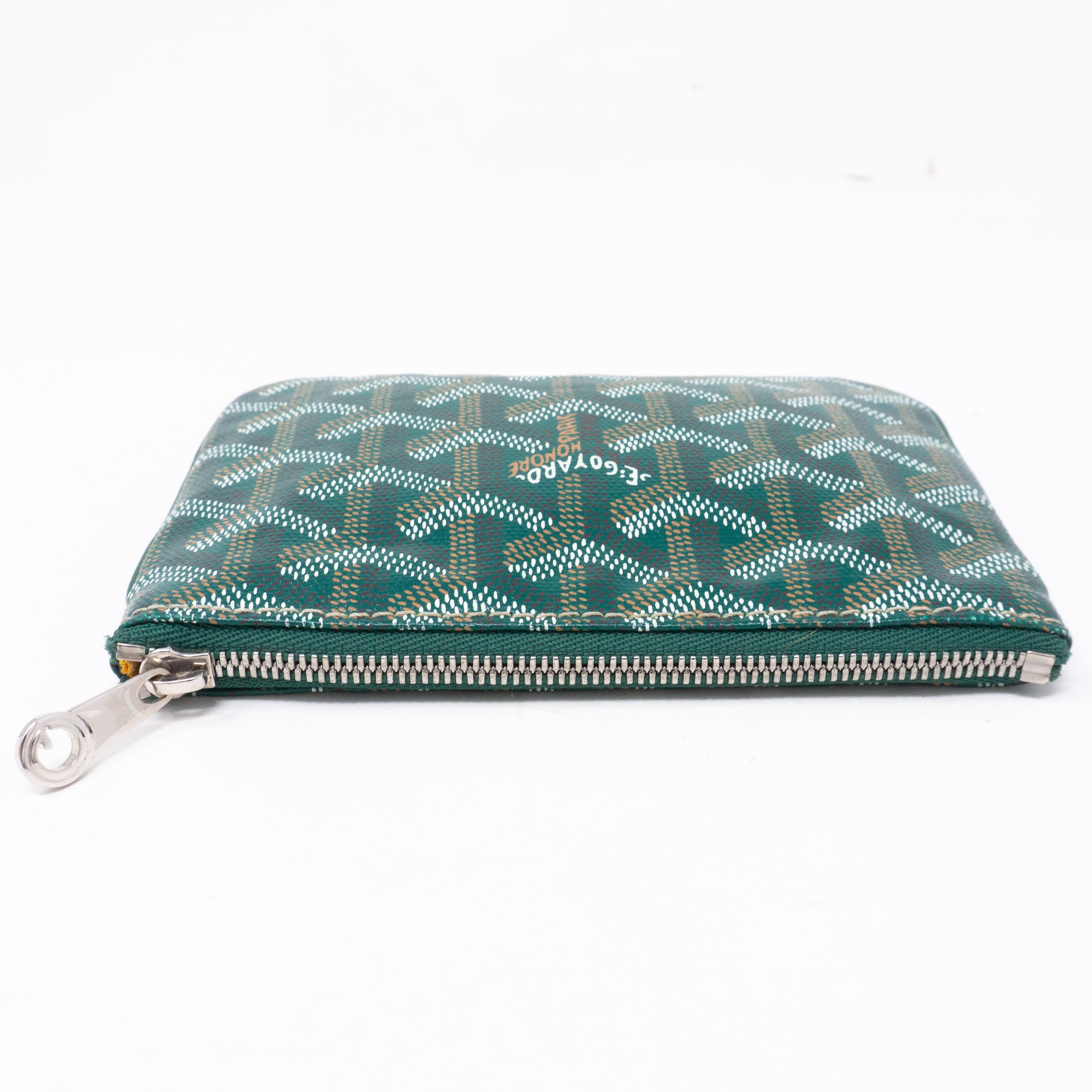 Senat Pouch Mini Goyardine Green