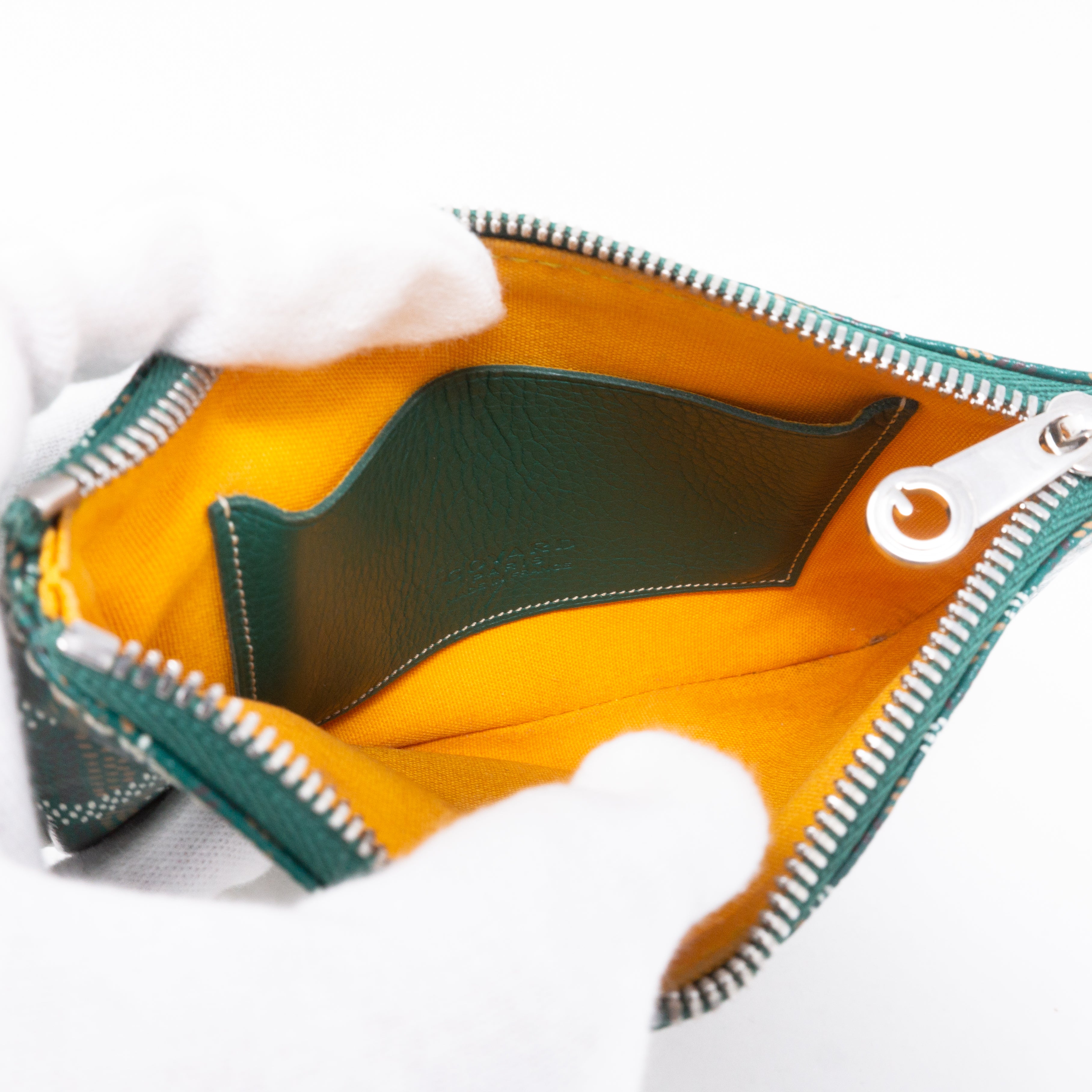 Senat Pouch Mini Goyardine Green