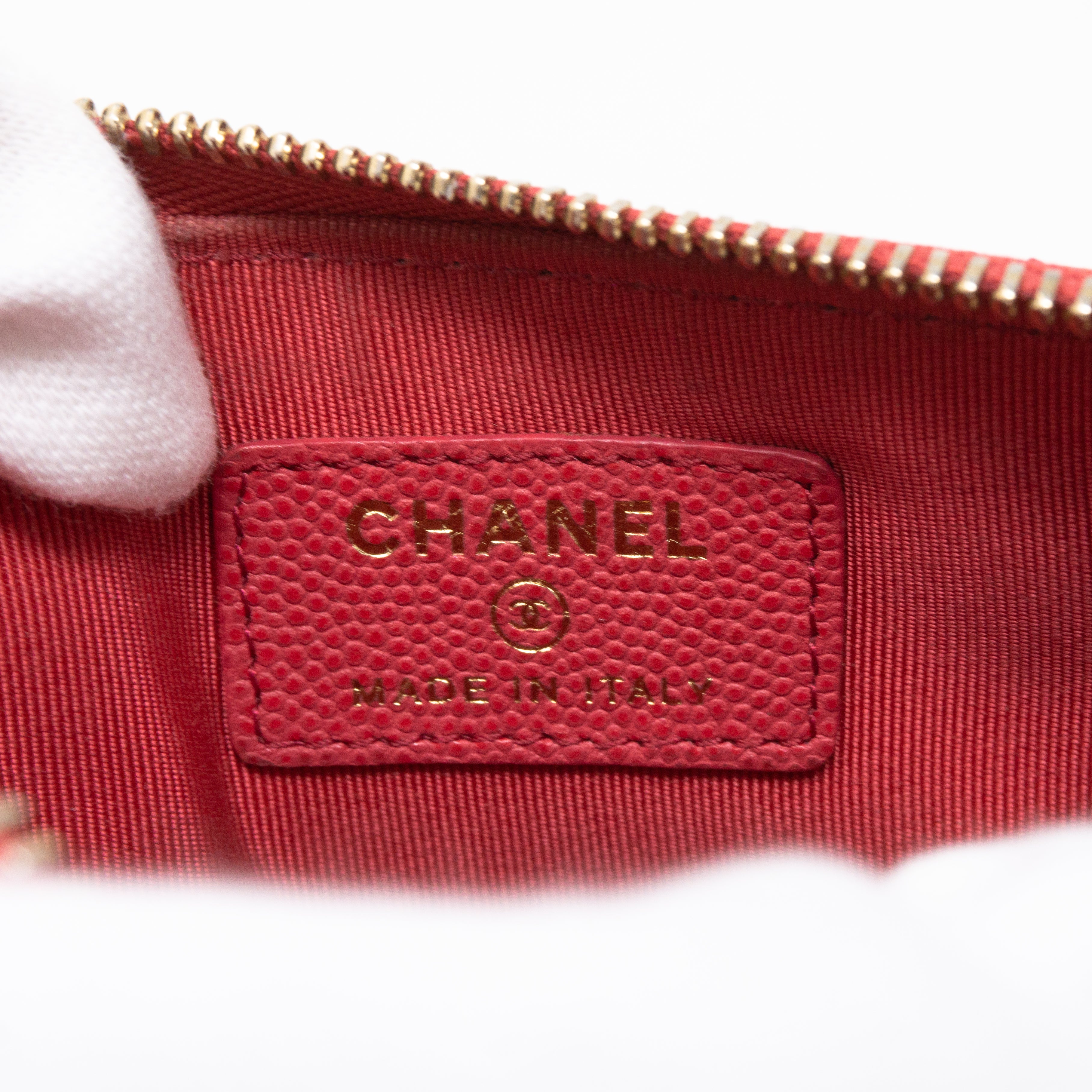 Classic Mini Pouch Pink Caviar