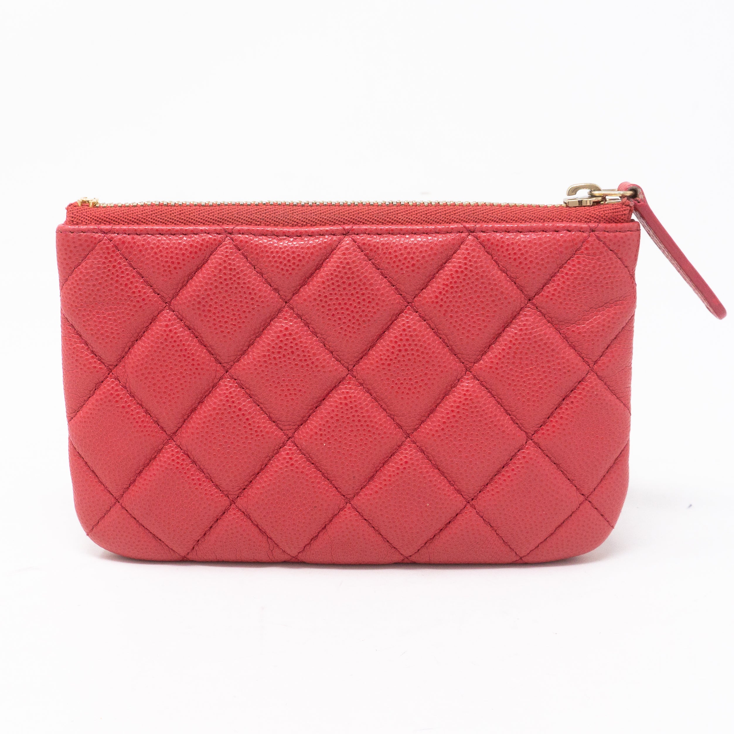 Classic Mini Pouch Pink Caviar