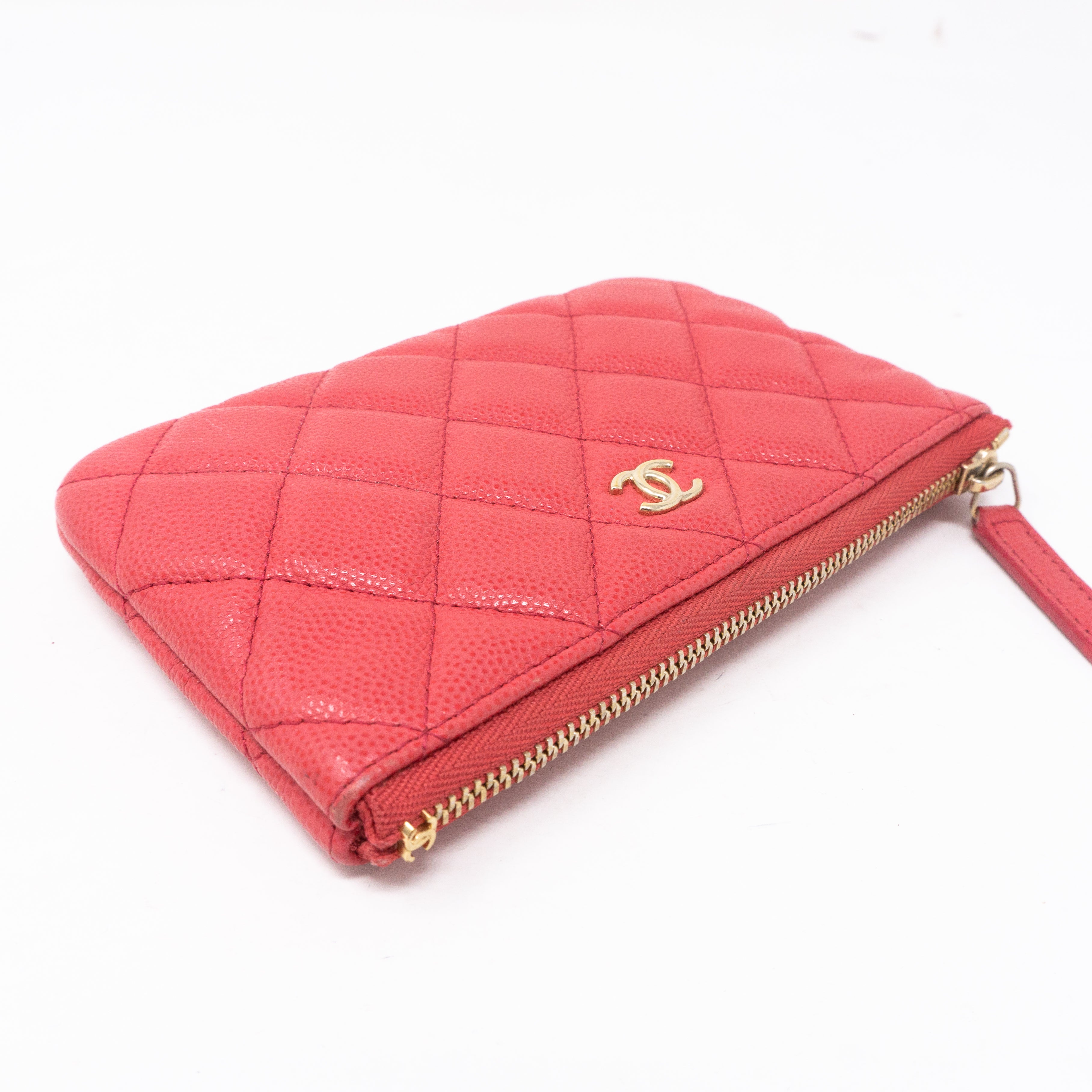 Classic Mini Pouch Pink Caviar