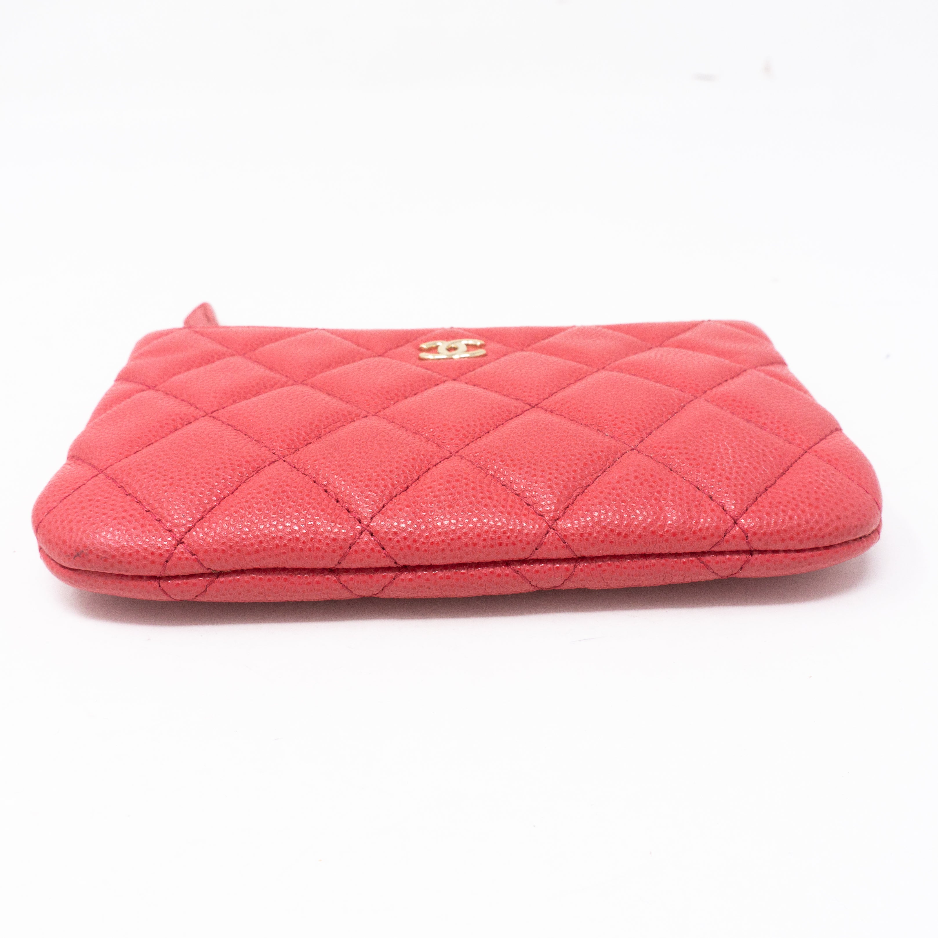 Classic Mini Pouch Pink Caviar