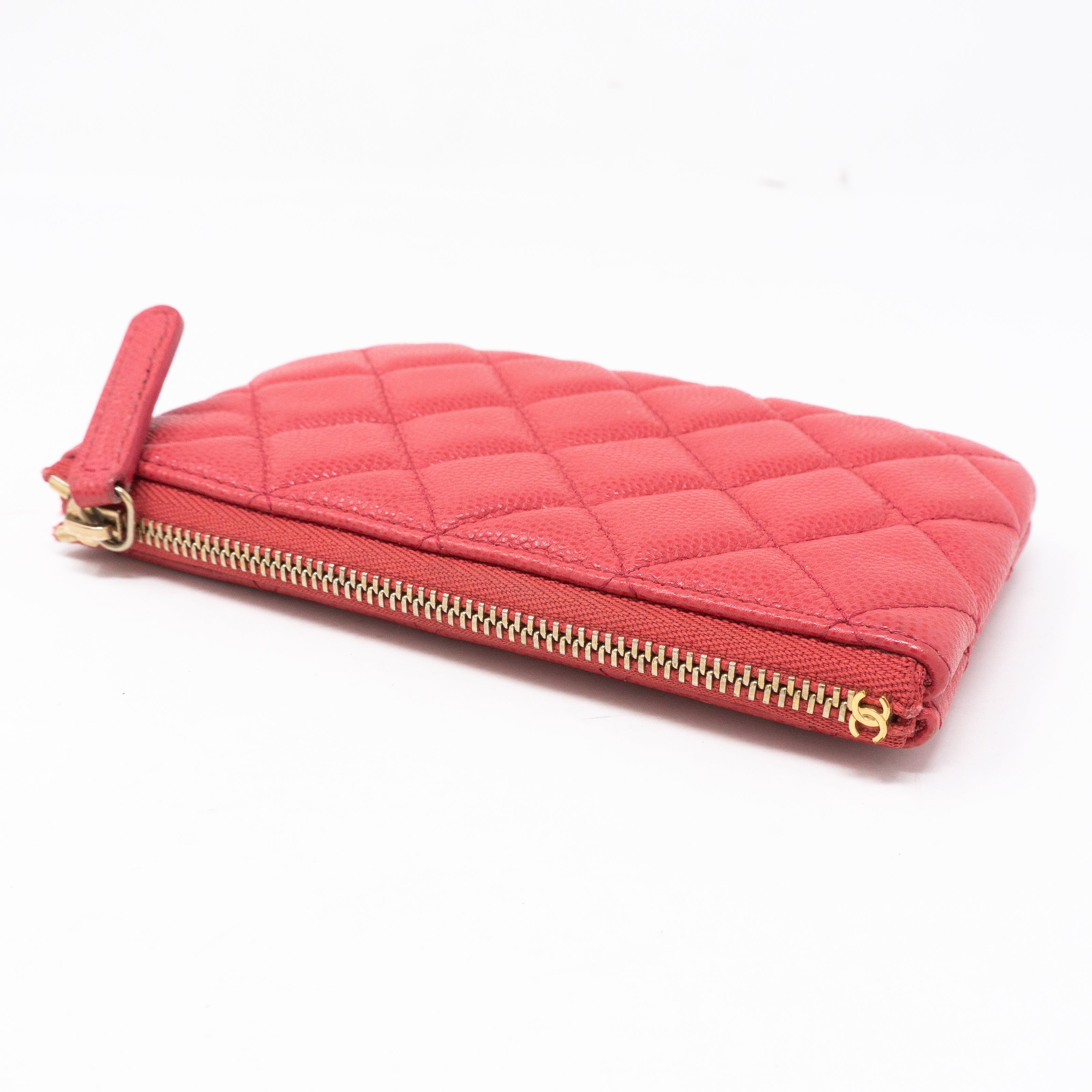 Classic Mini Pouch Pink Caviar