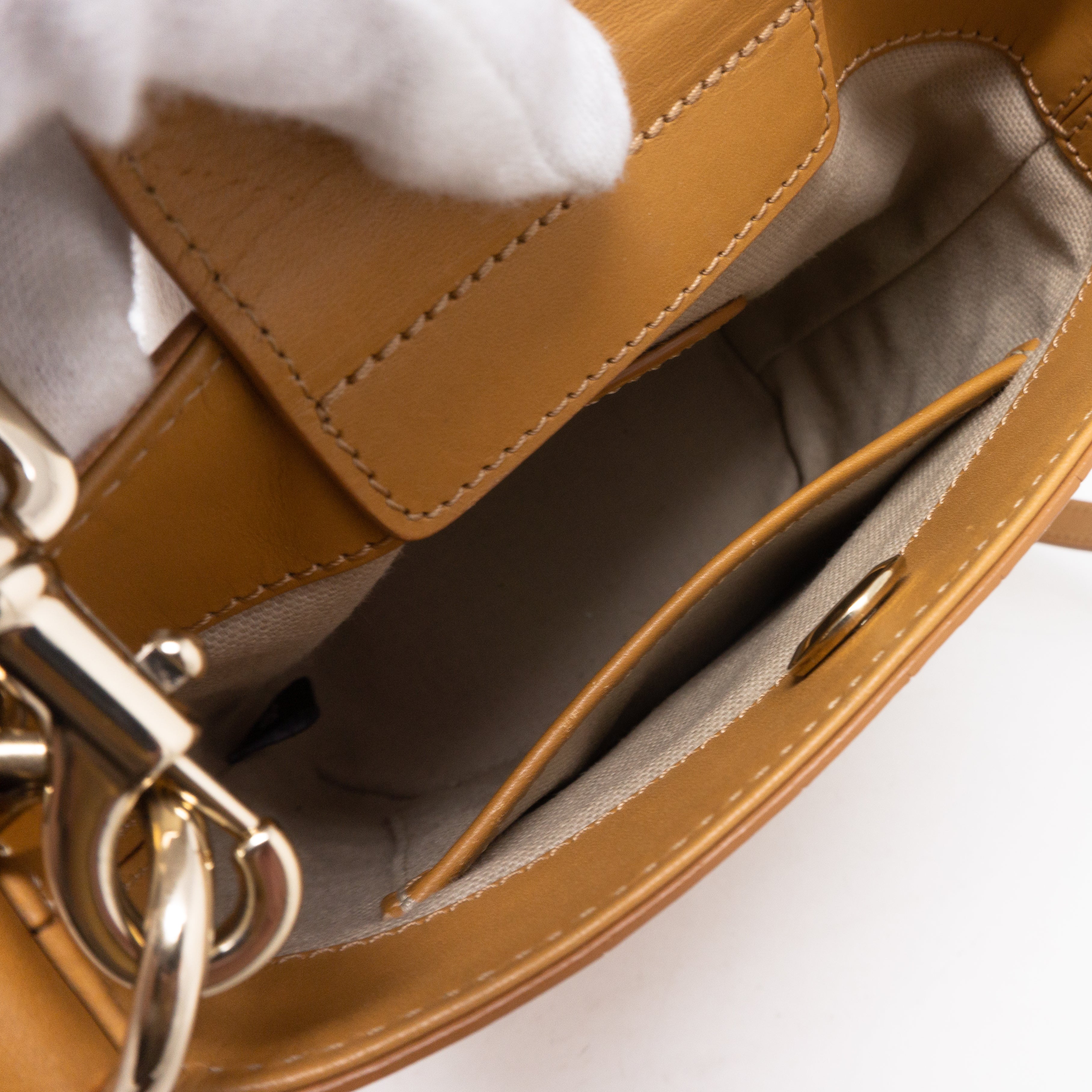 Jamie Mini Brown Leather