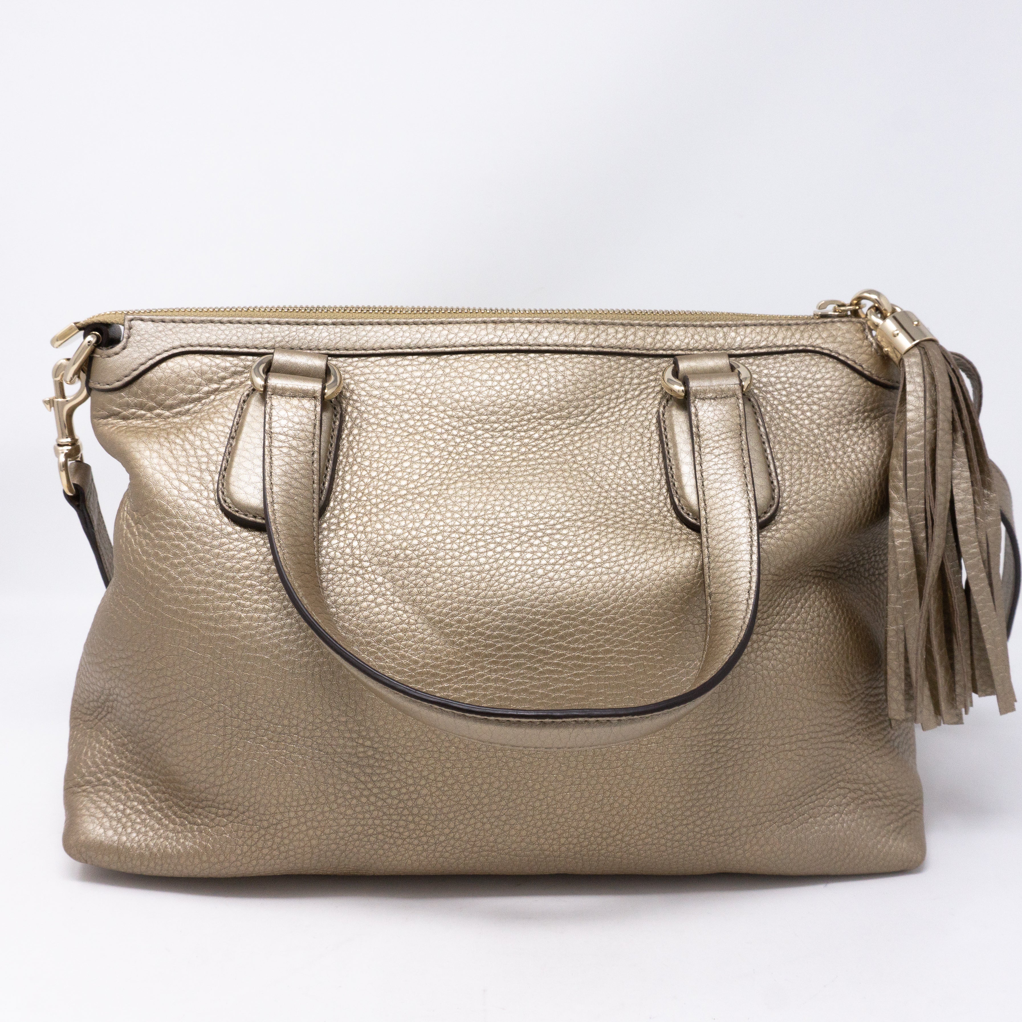 Soho Two Way Champagne Leather