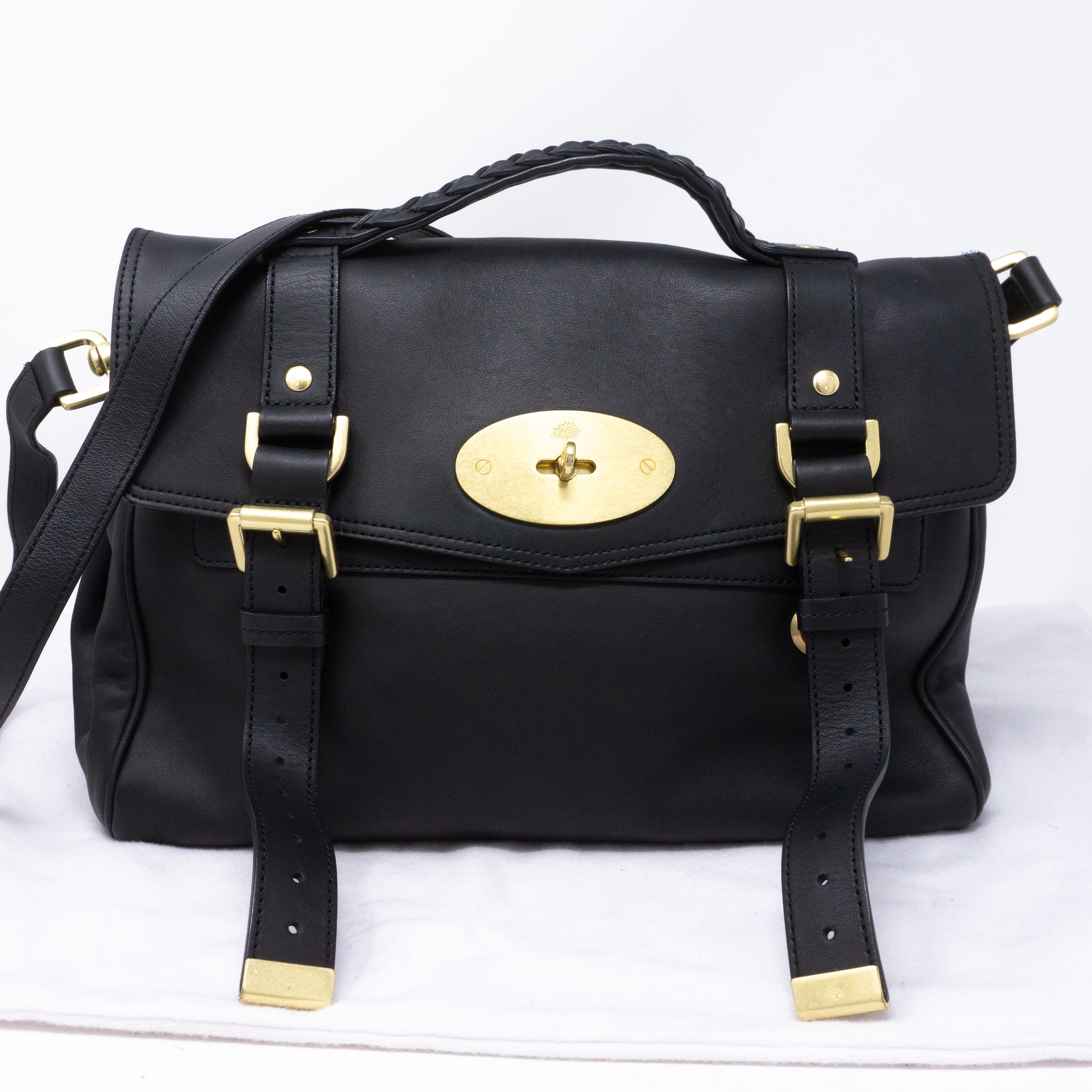 Alexa Black Leather