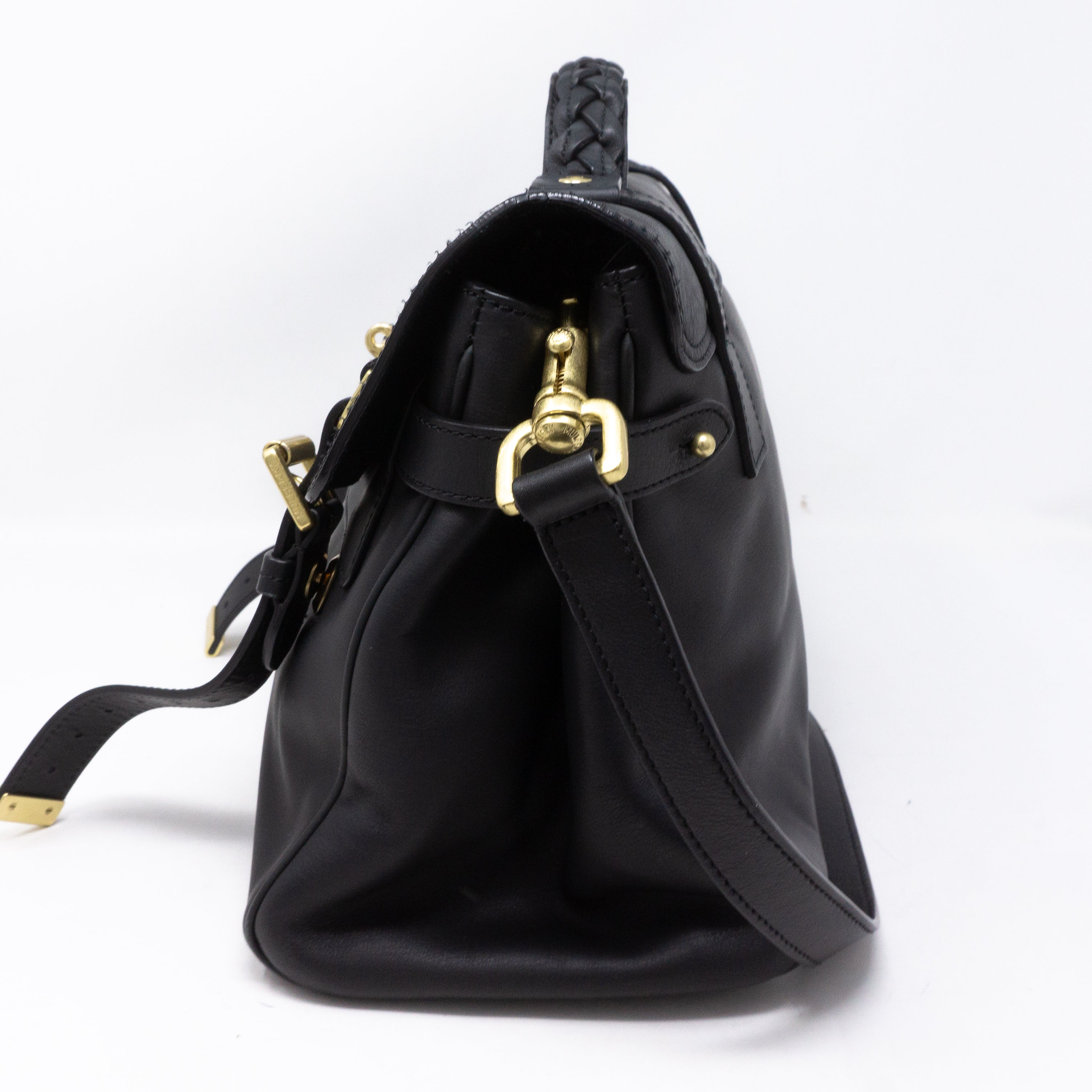 Alexa Black Leather