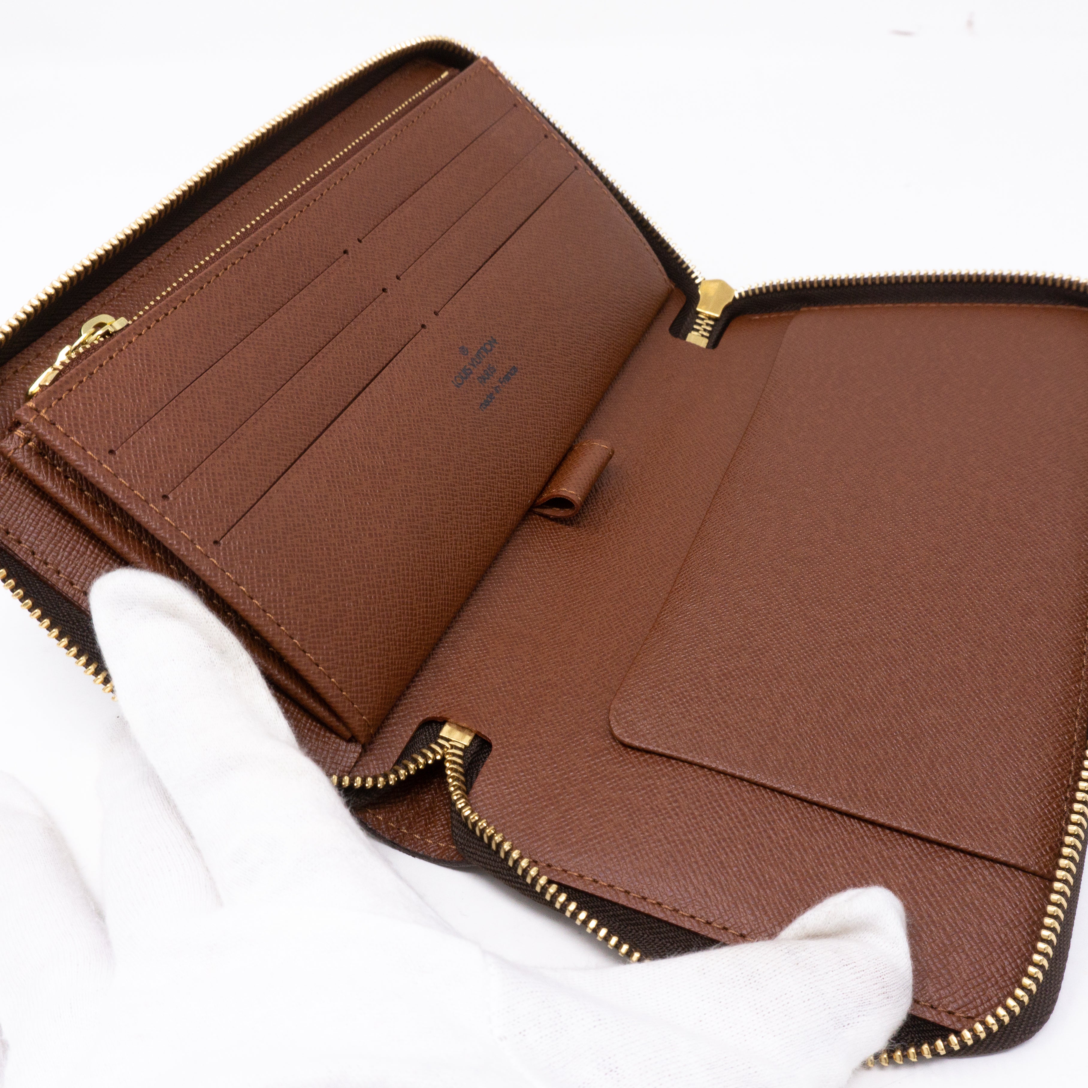 Zippy Organizer Wallet Monogram