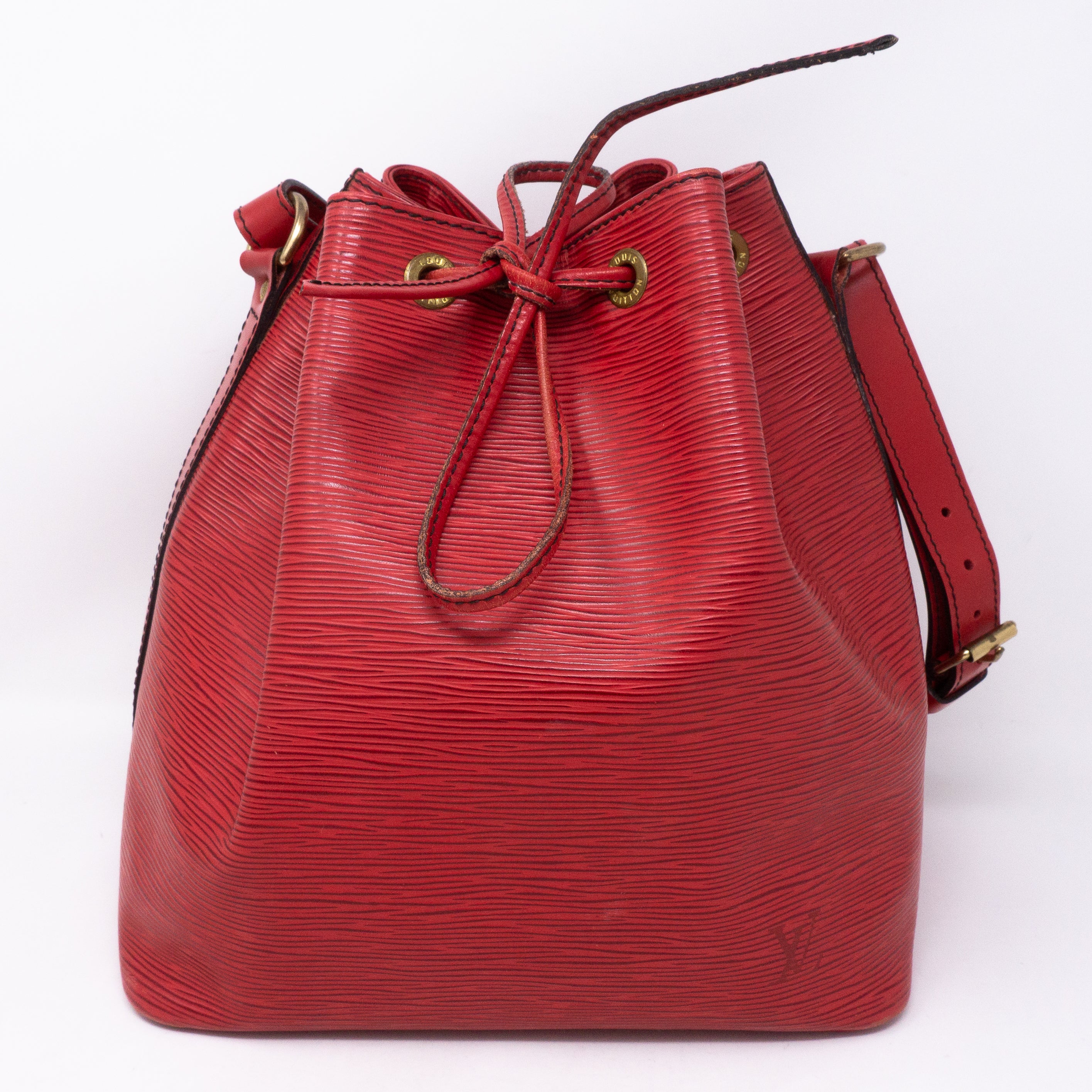 Petit Noe Red Epi Leather