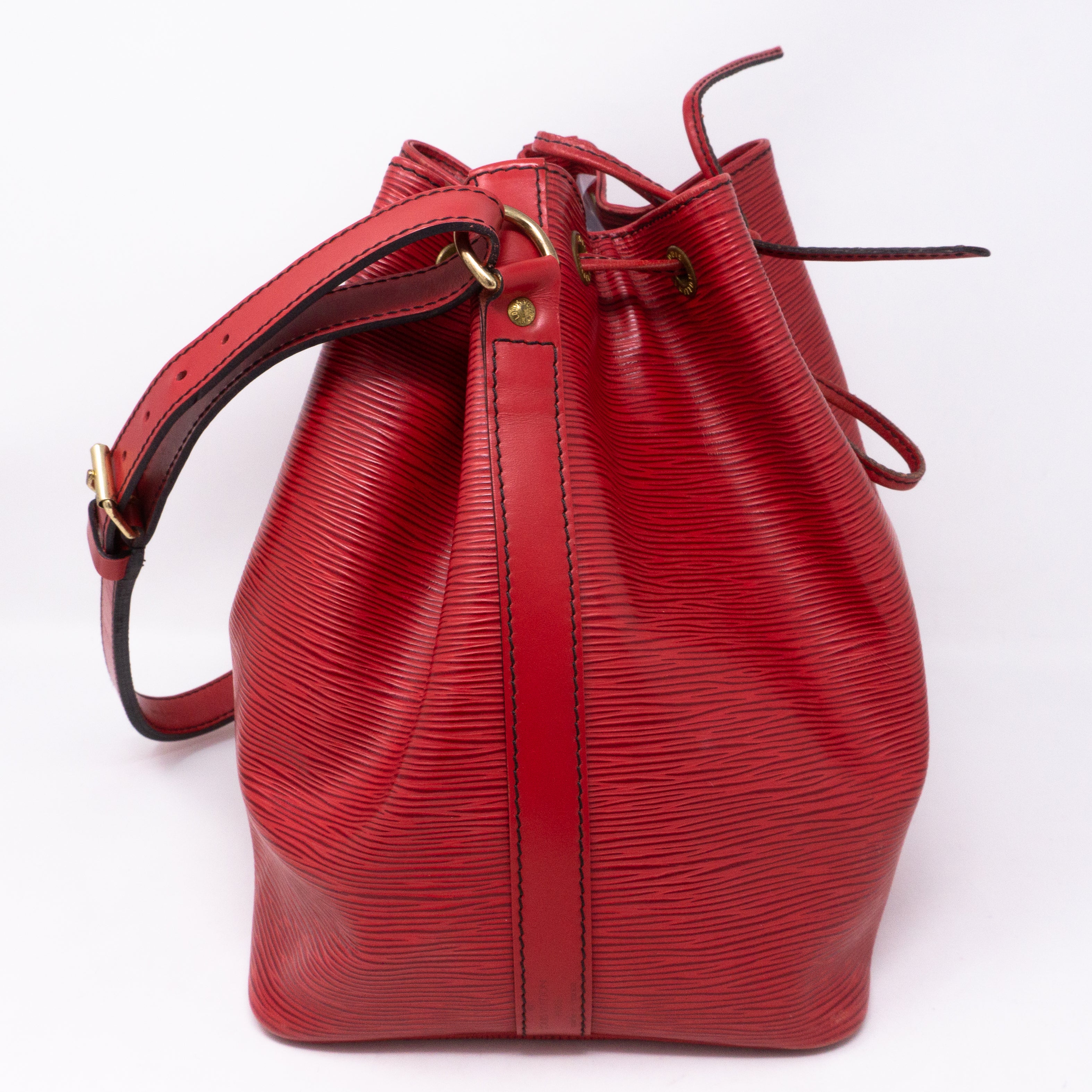 Petit Noe Red Epi Leather