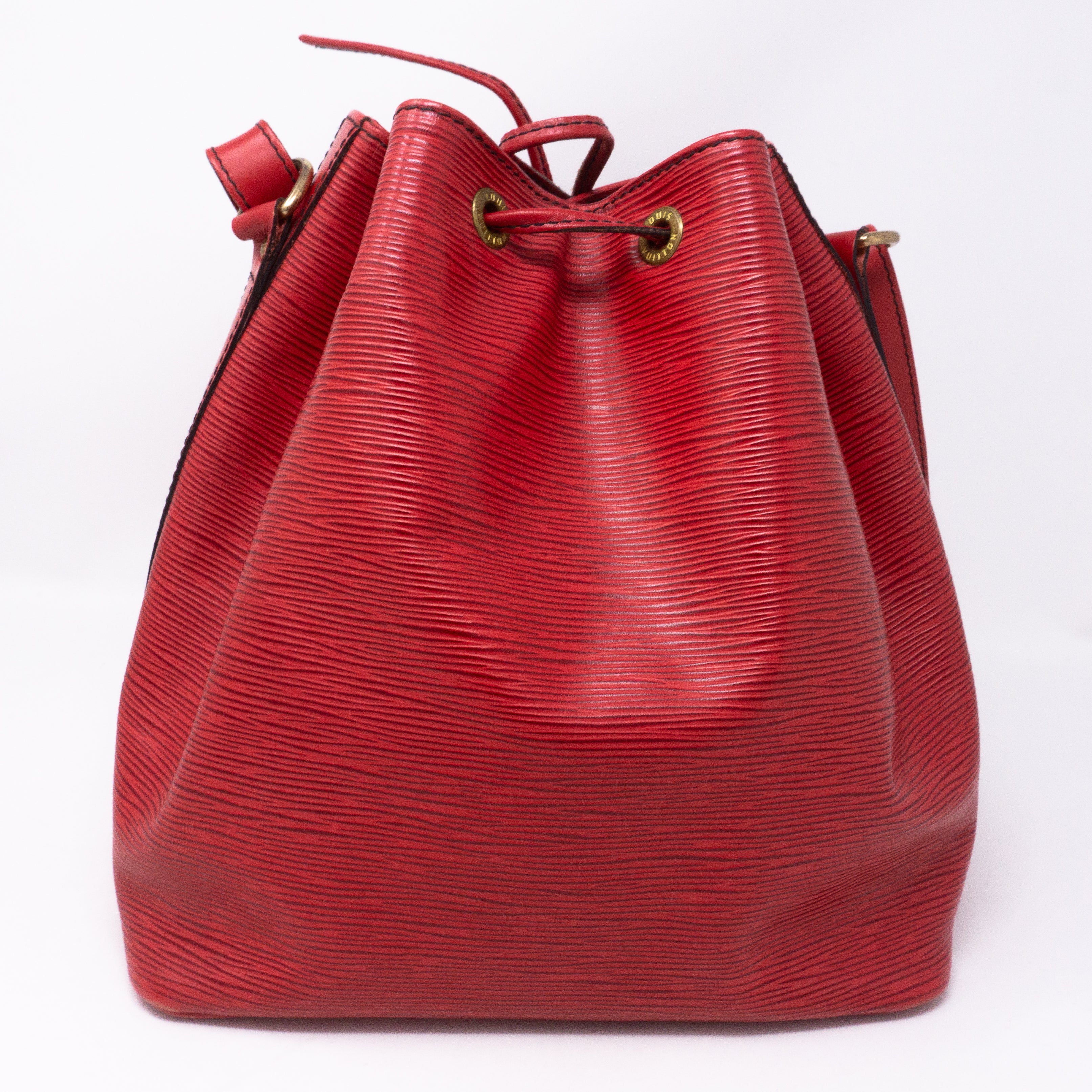 Petit Noe Red Epi Leather