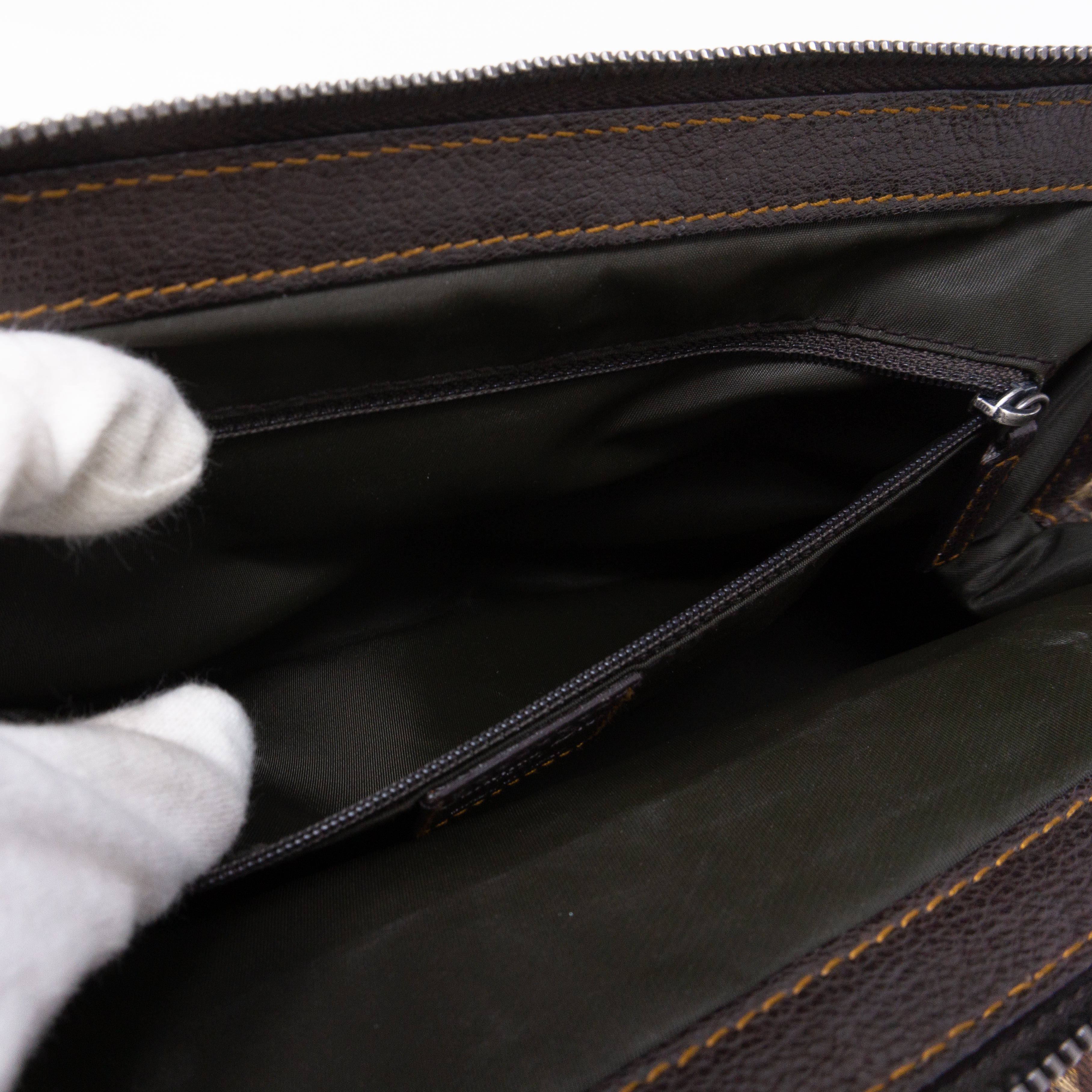 Flight Satchel Bag Brown Dior Oblique