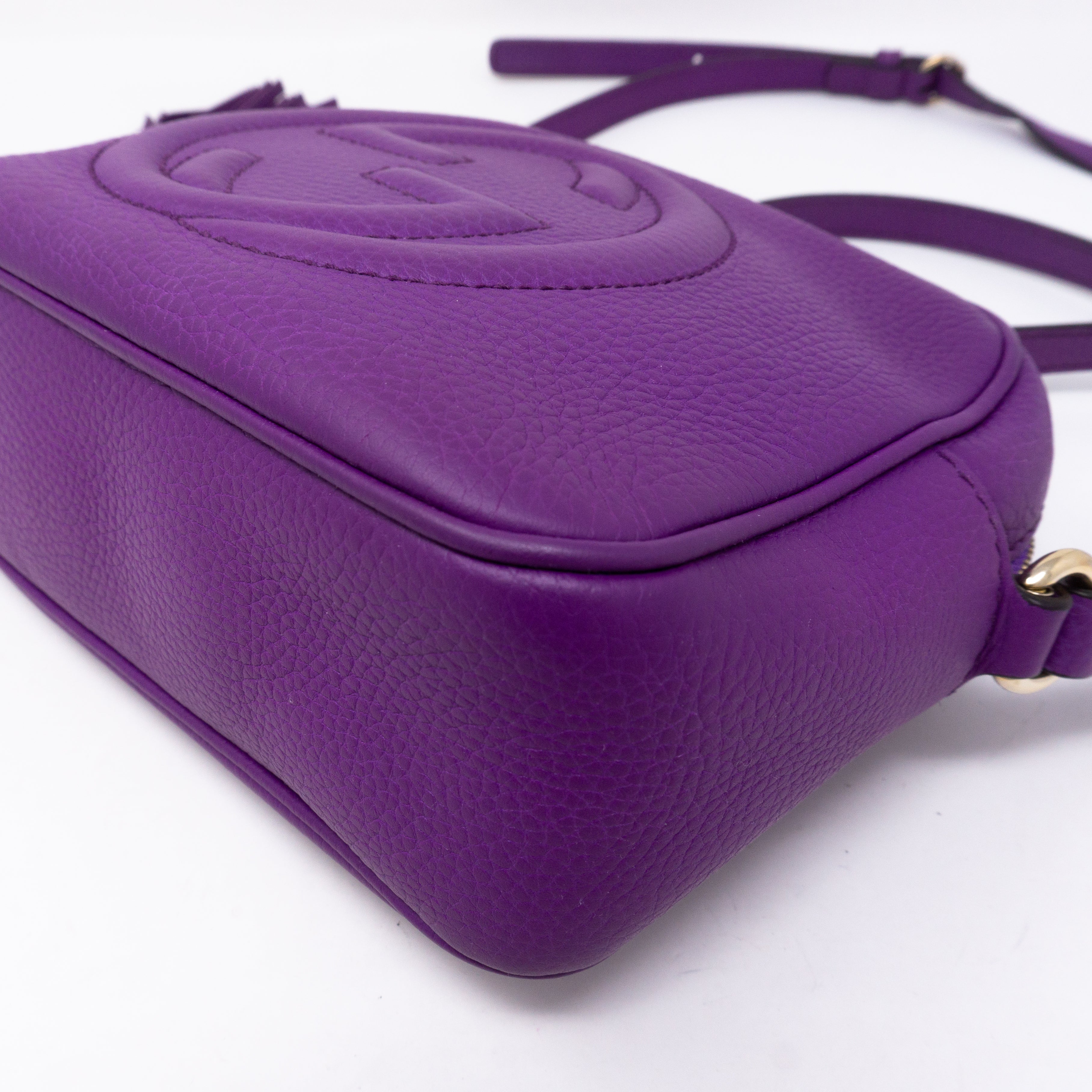 Disco Soho Purple Leather