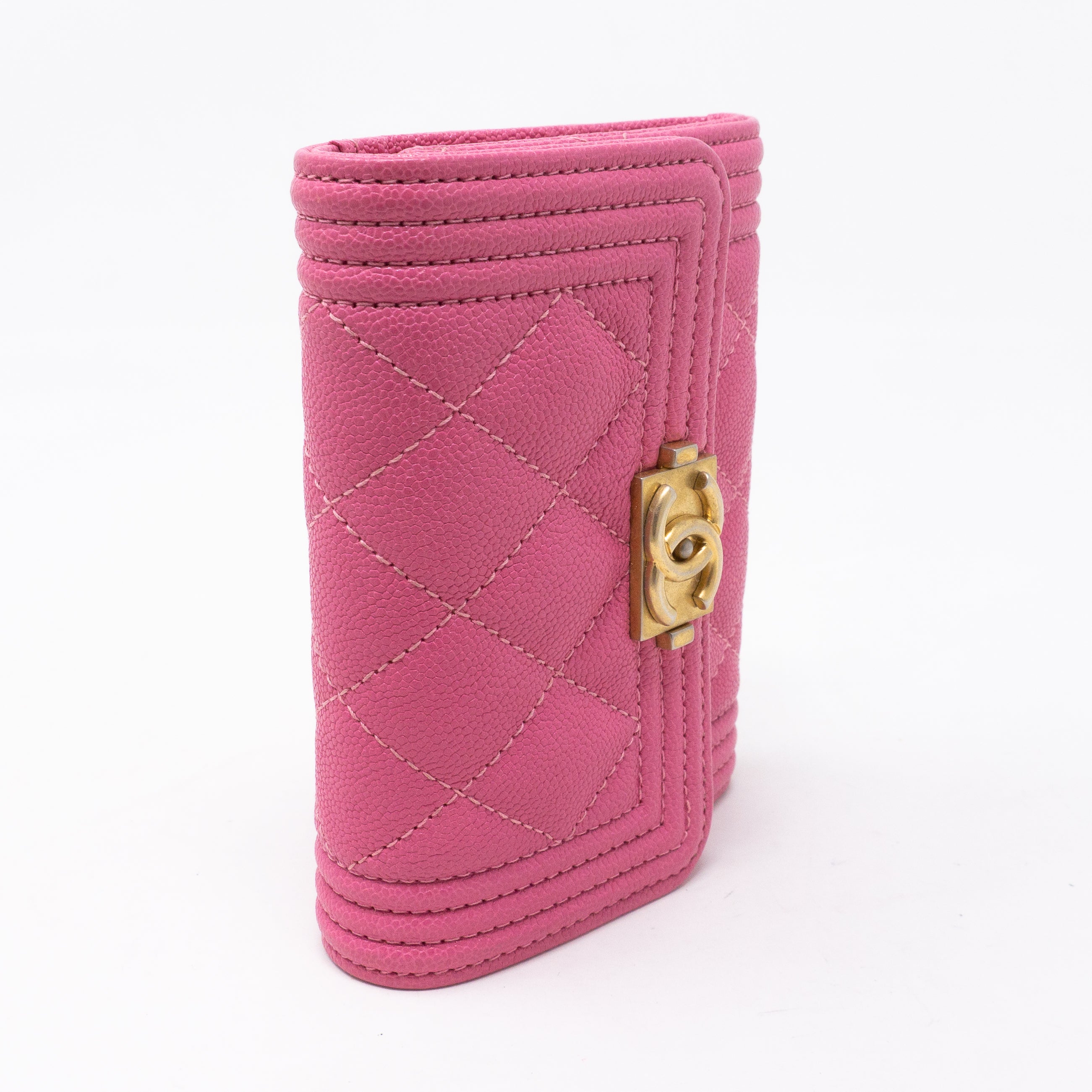 Boy Card Case Pink Caviar