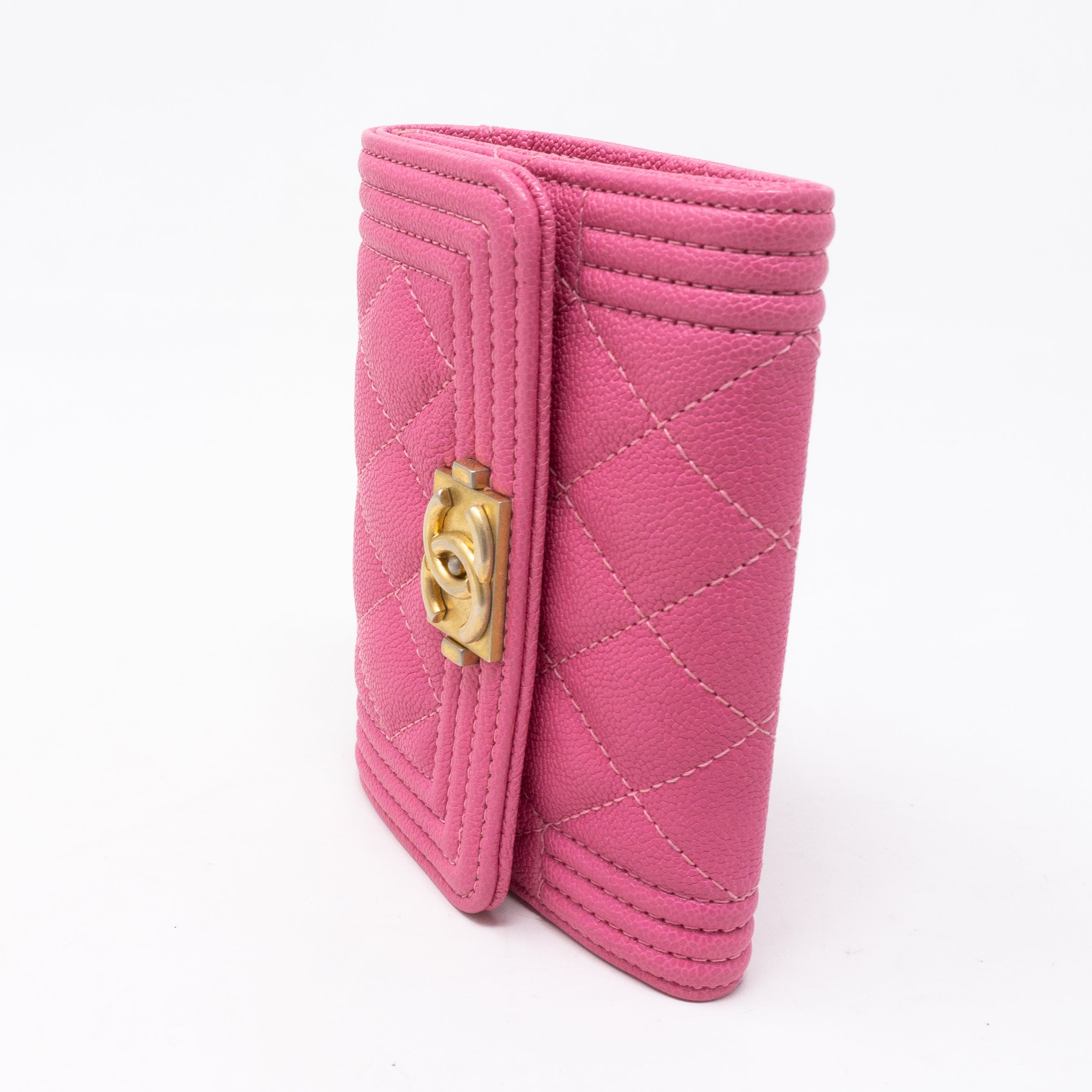 Boy Card Case Pink Caviar