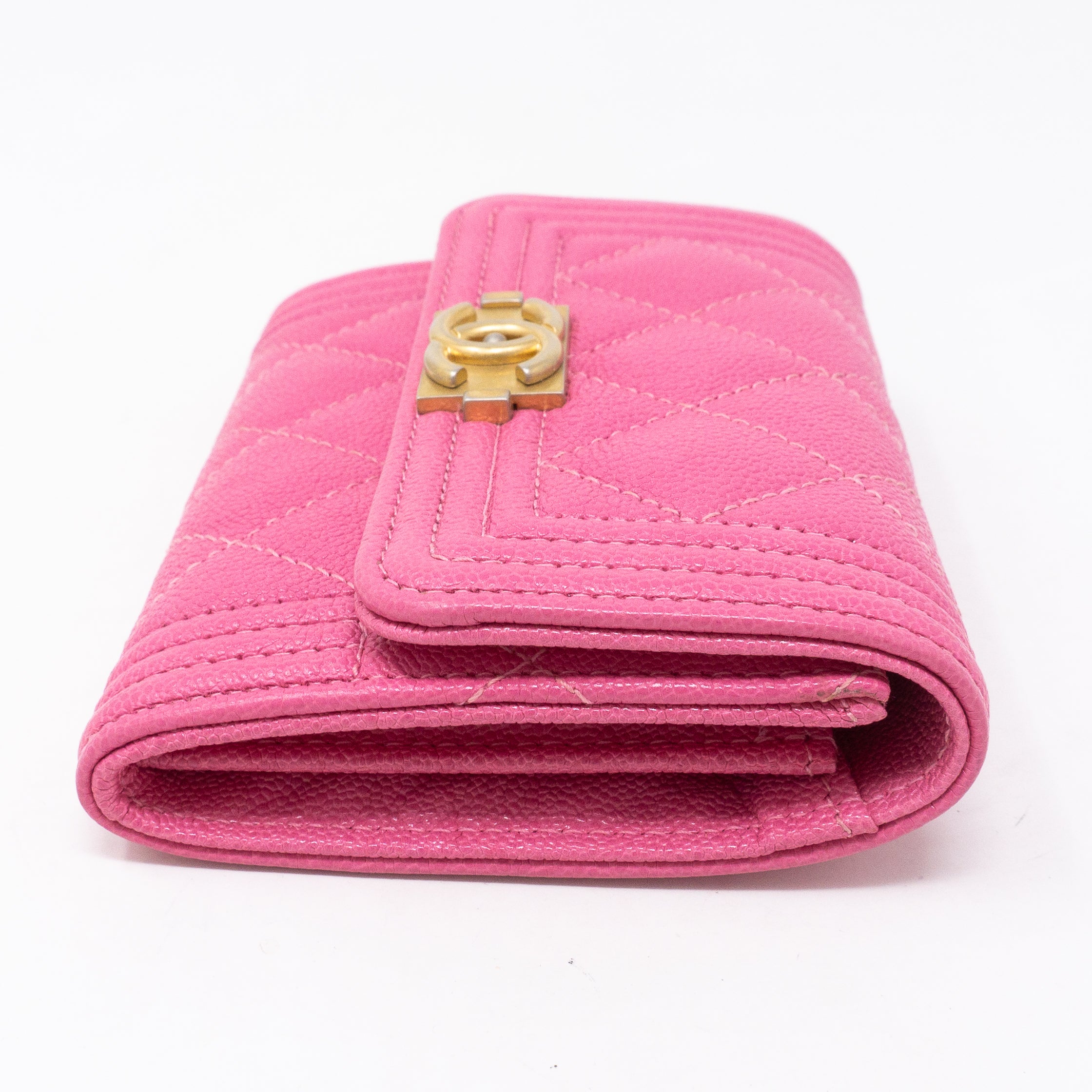 Boy Card Case Pink Caviar