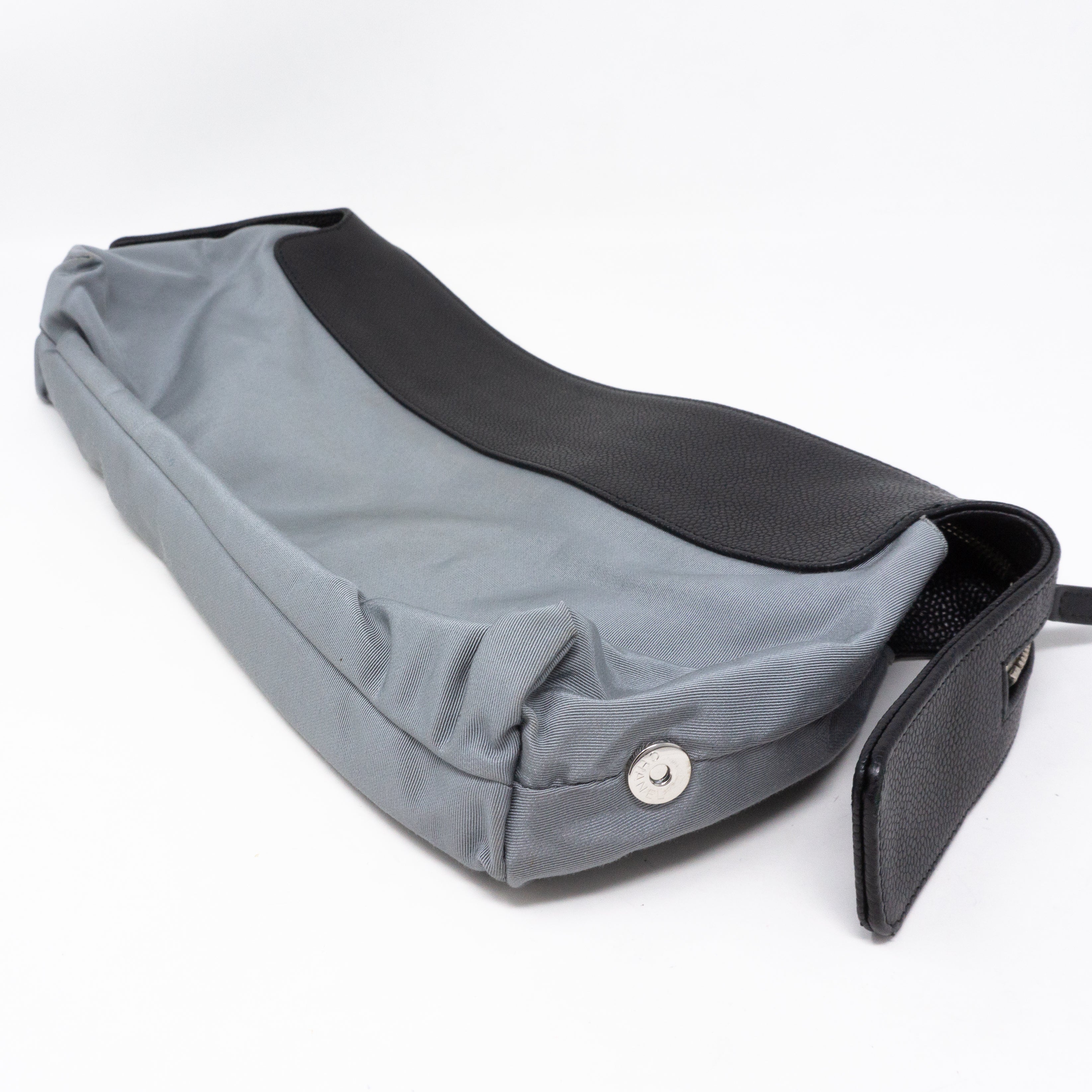 Quilted Shopping Tote Black Caviar