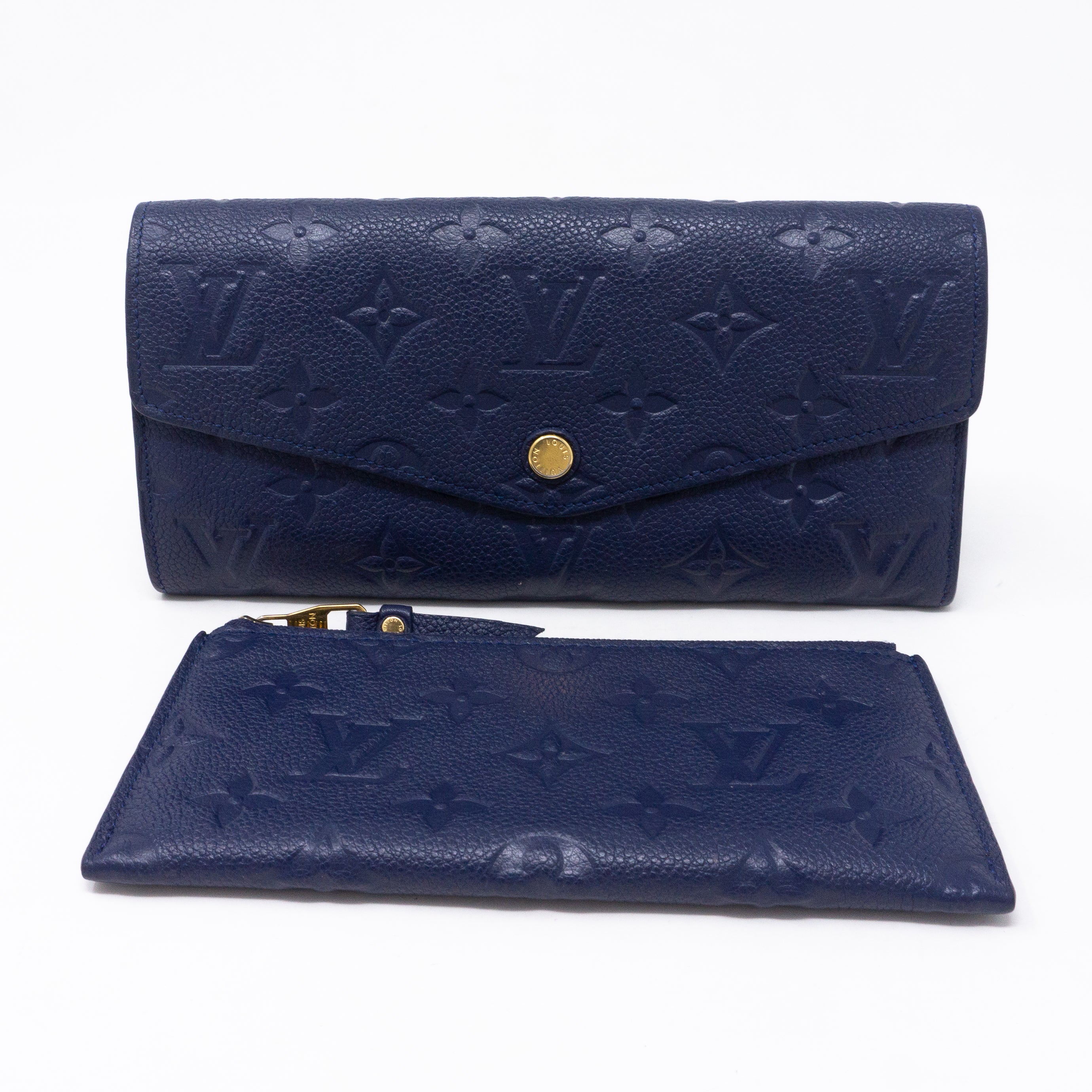 Curieuse Wallet Monogram Empreinte Iris