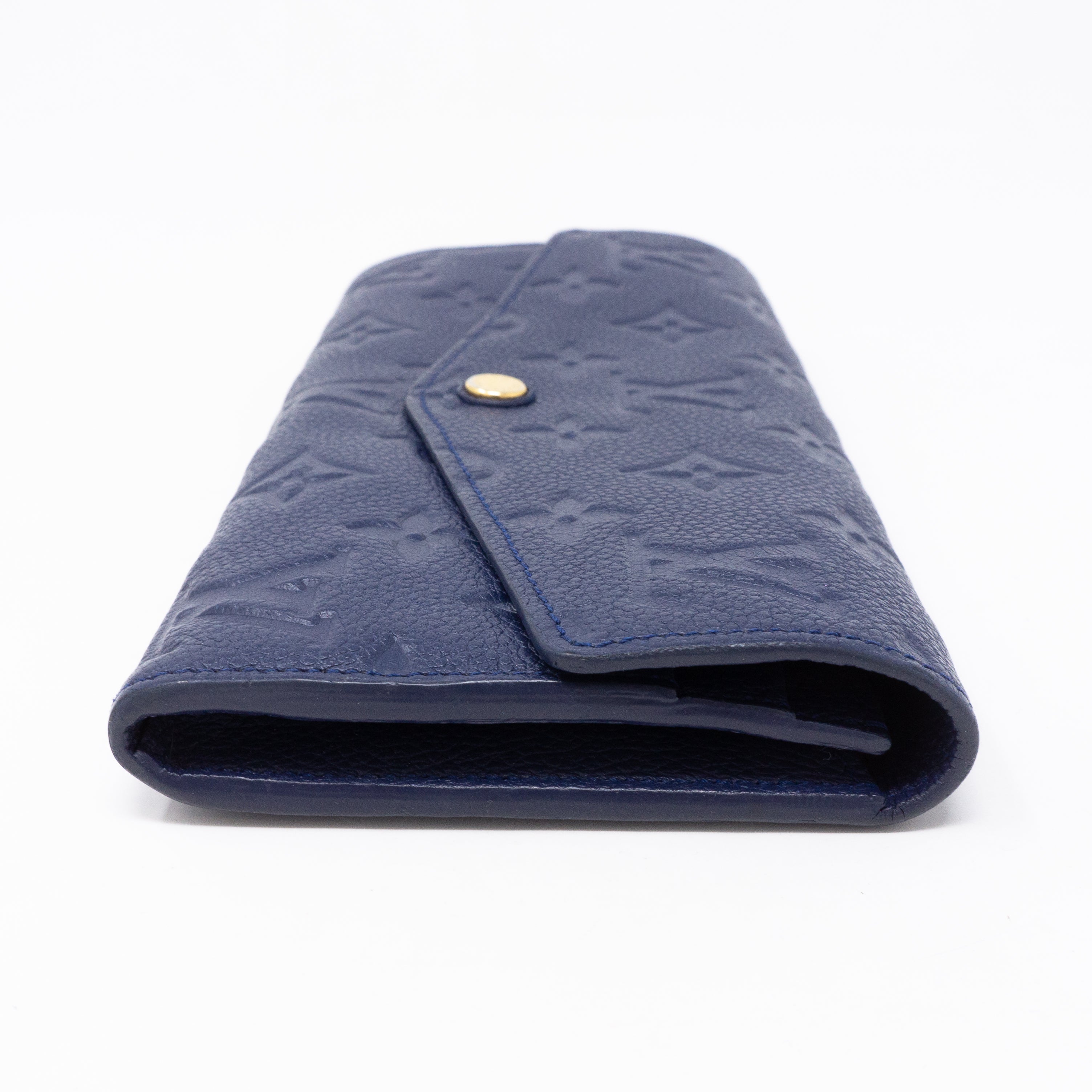 Curieuse Wallet Monogram Empreinte Iris