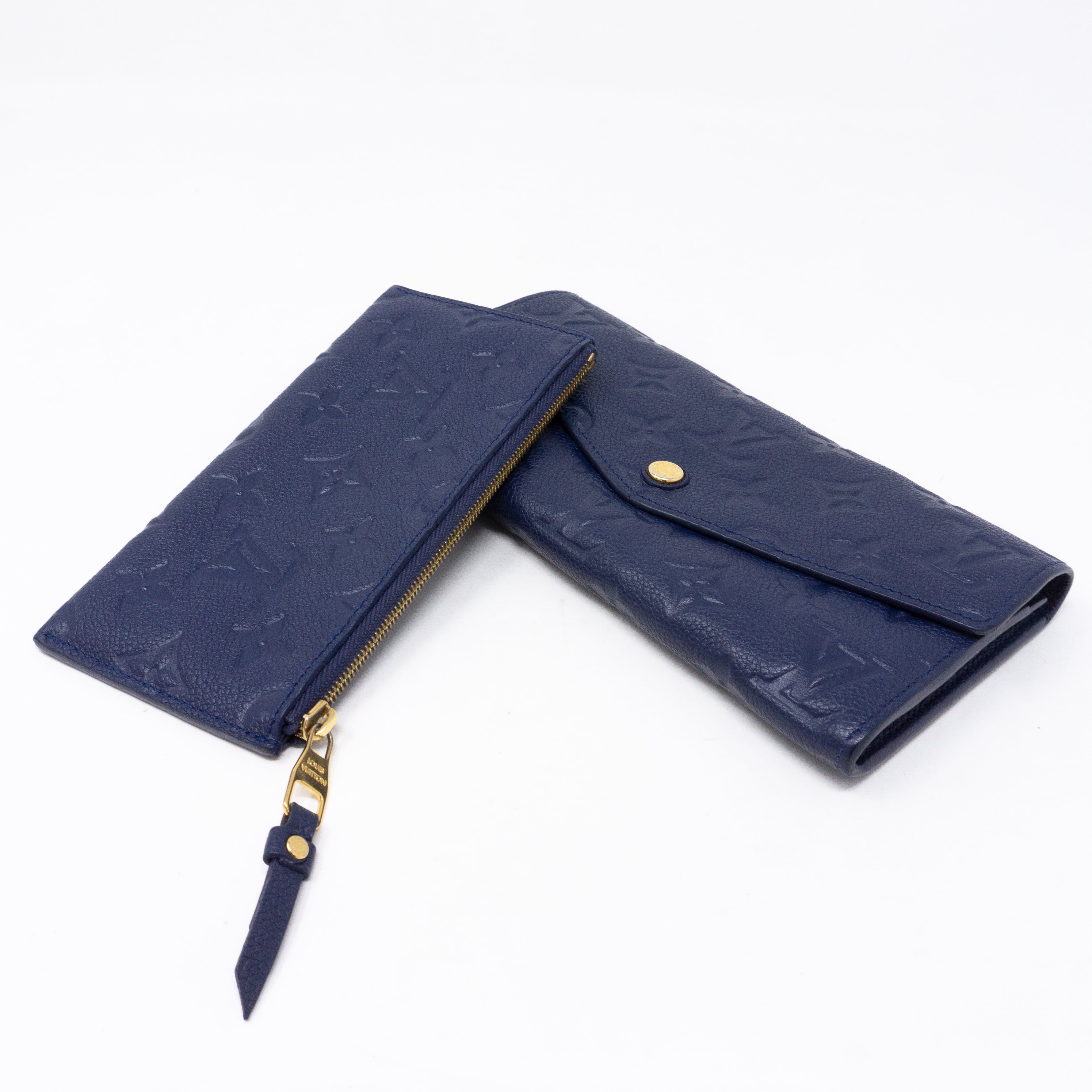 Curieuse Wallet Monogram Empreinte Iris