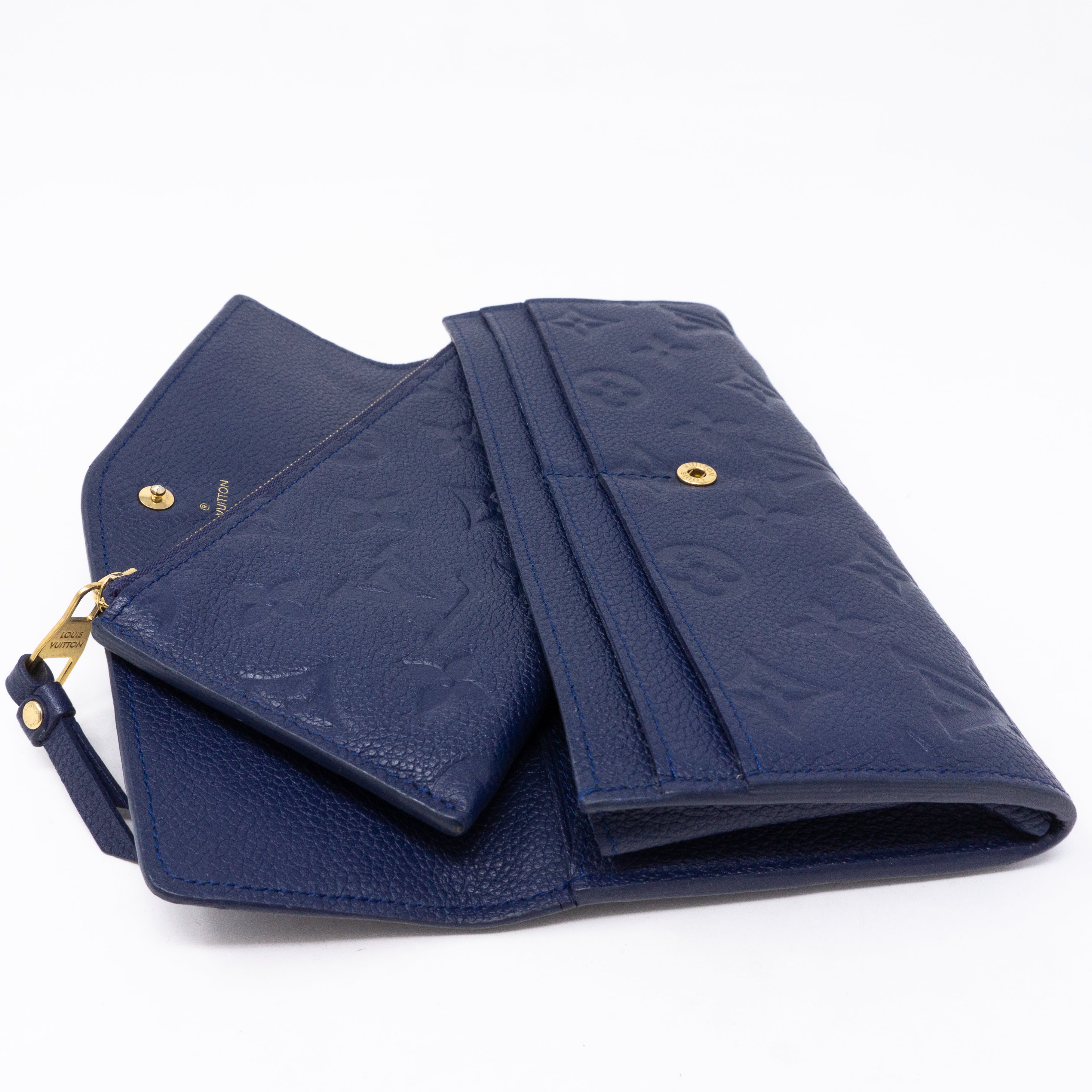 Curieuse Wallet Monogram Empreinte Iris