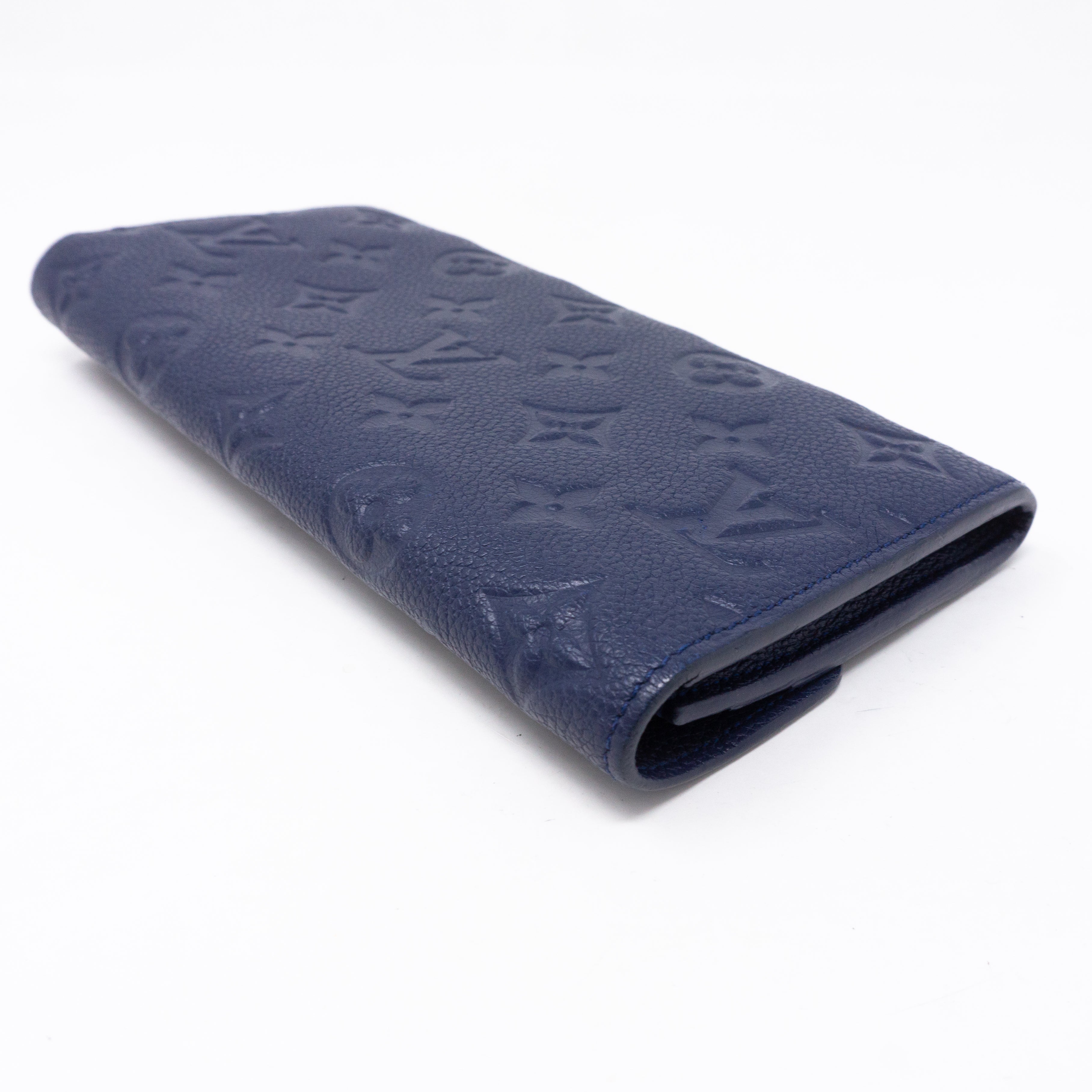 Curieuse Wallet Monogram Empreinte Iris