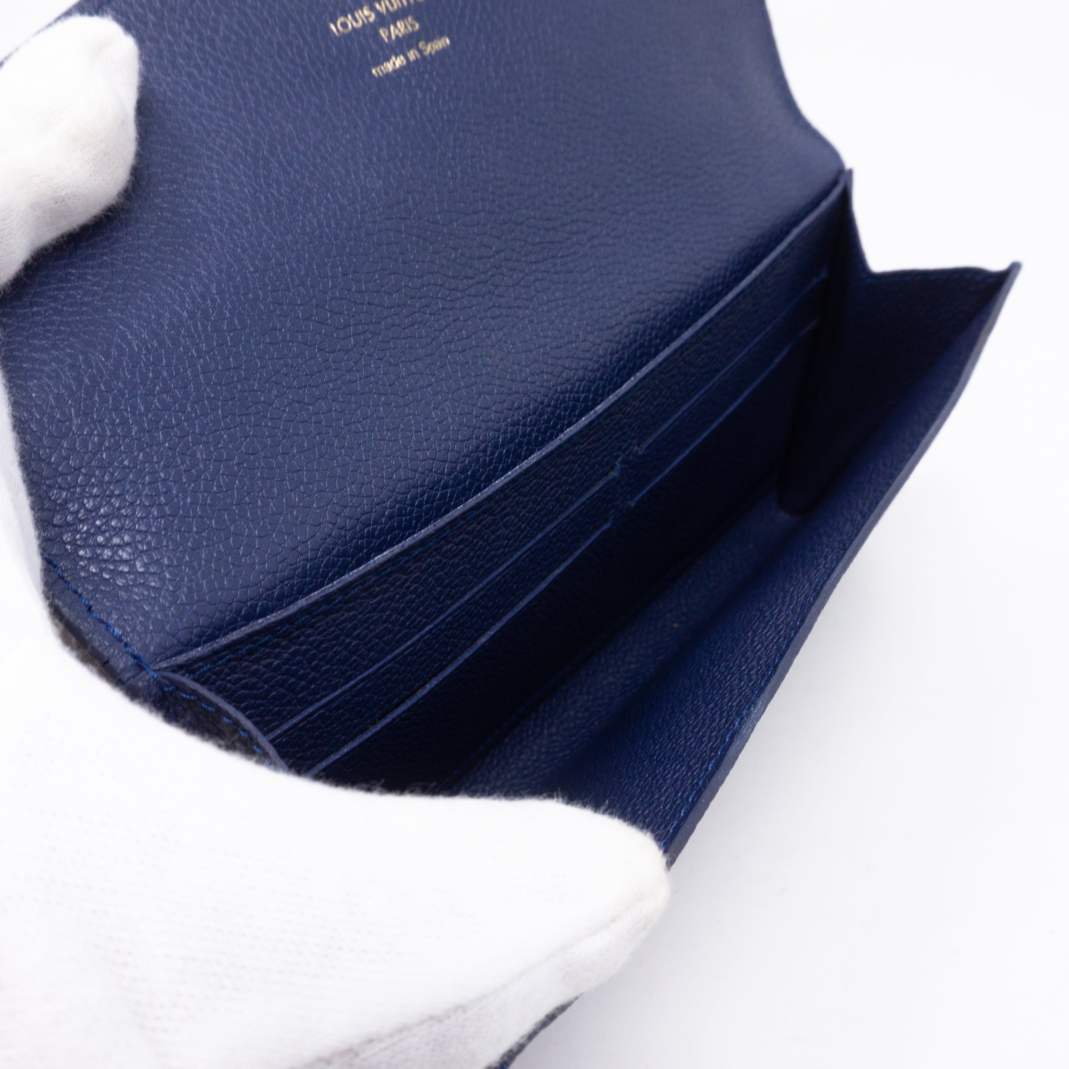 Curieuse Wallet Monogram Empreinte Iris