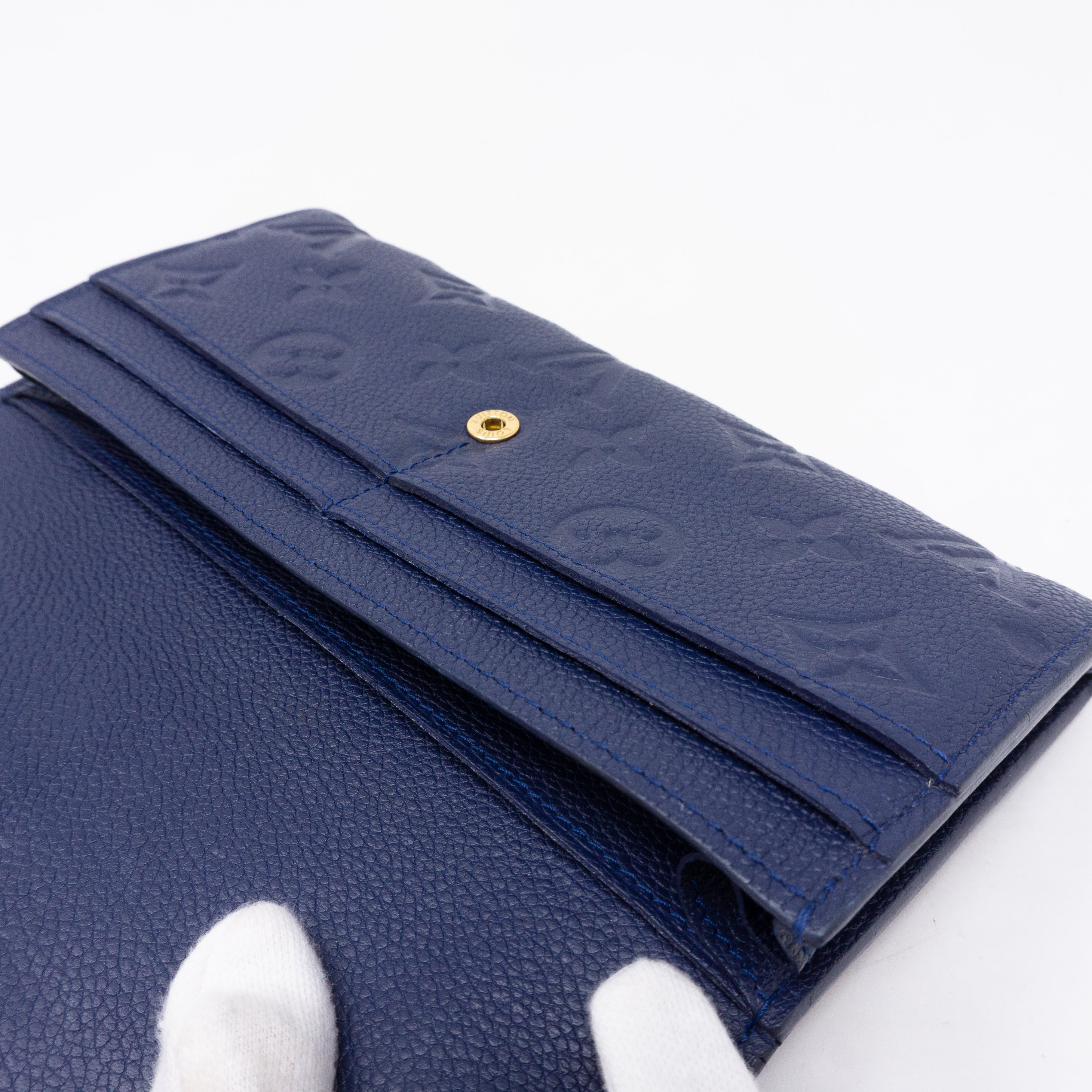 Curieuse Wallet Monogram Empreinte Iris