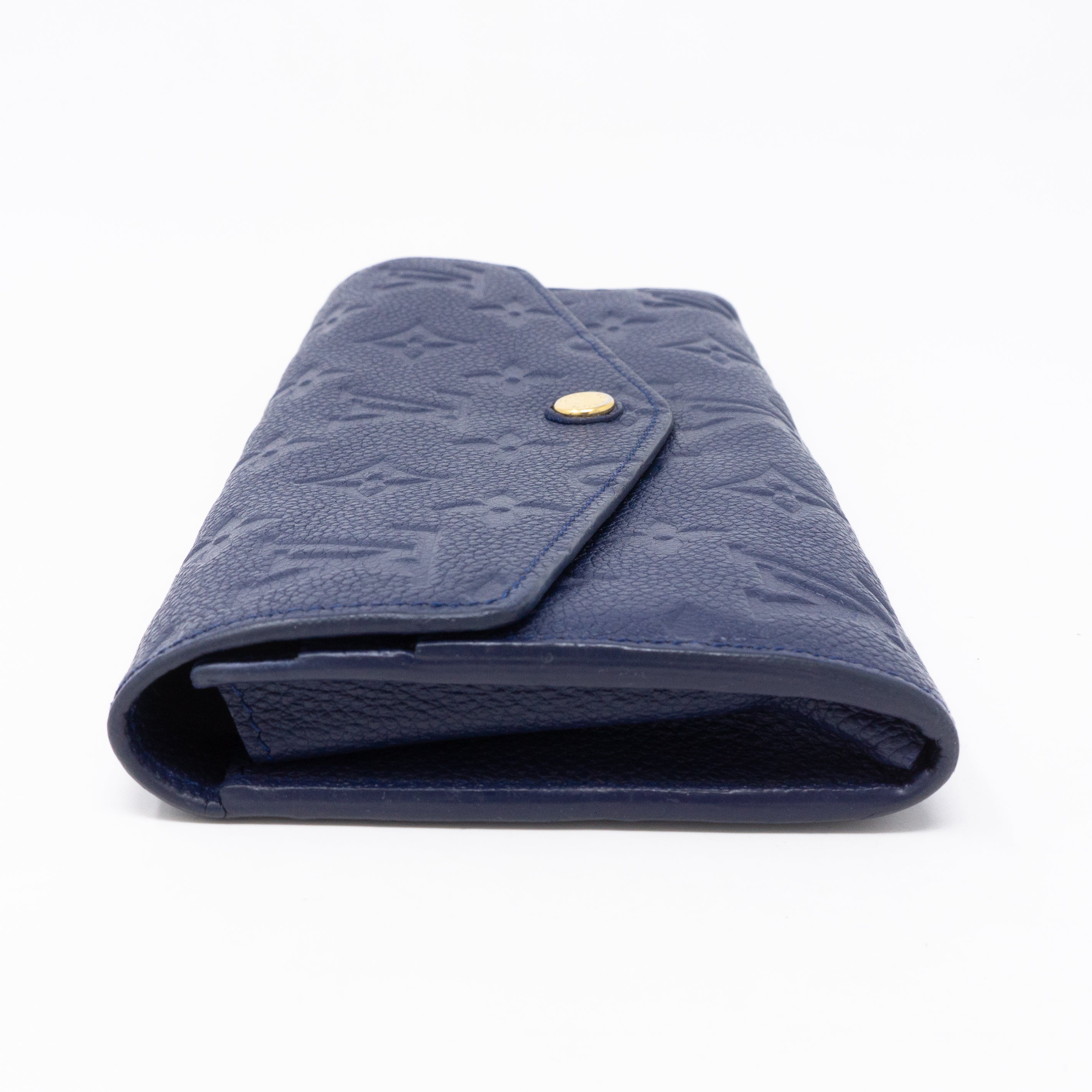 Curieuse Wallet Monogram Empreinte Iris