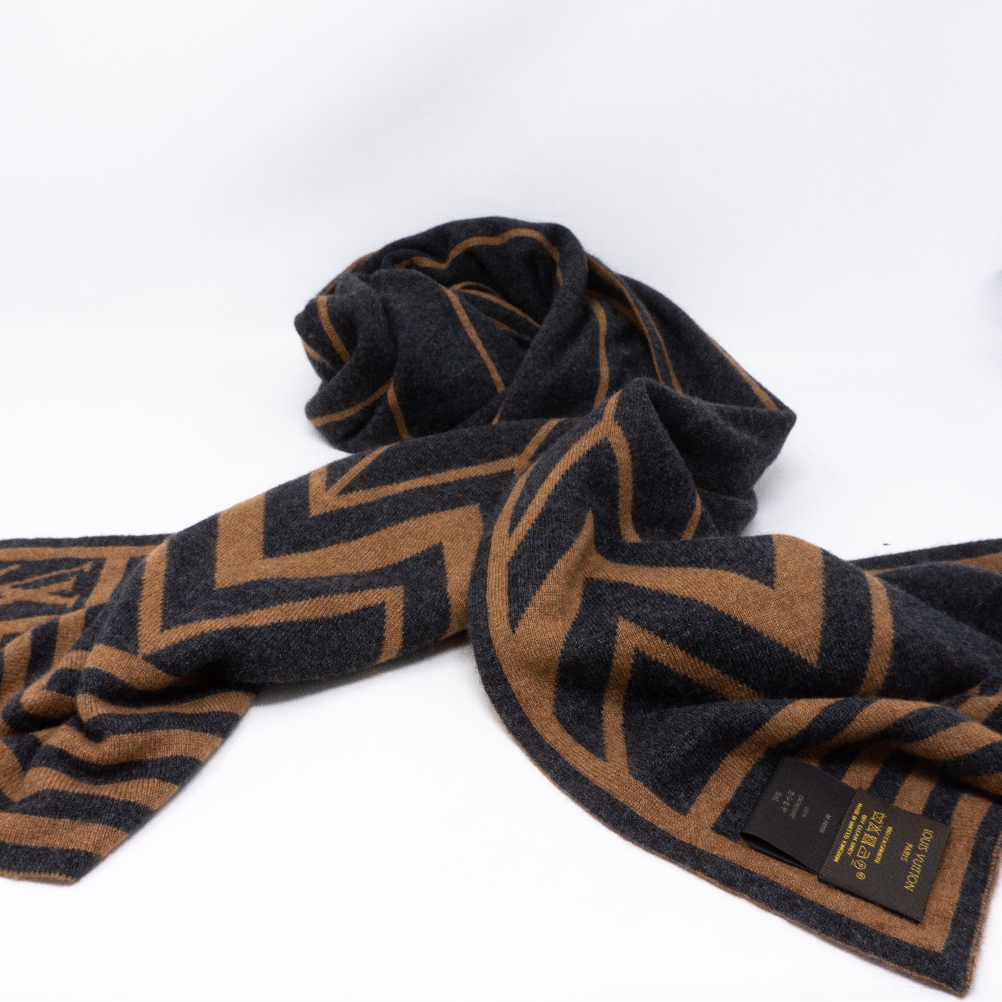 Karakoram Cashmere Scarf Brown