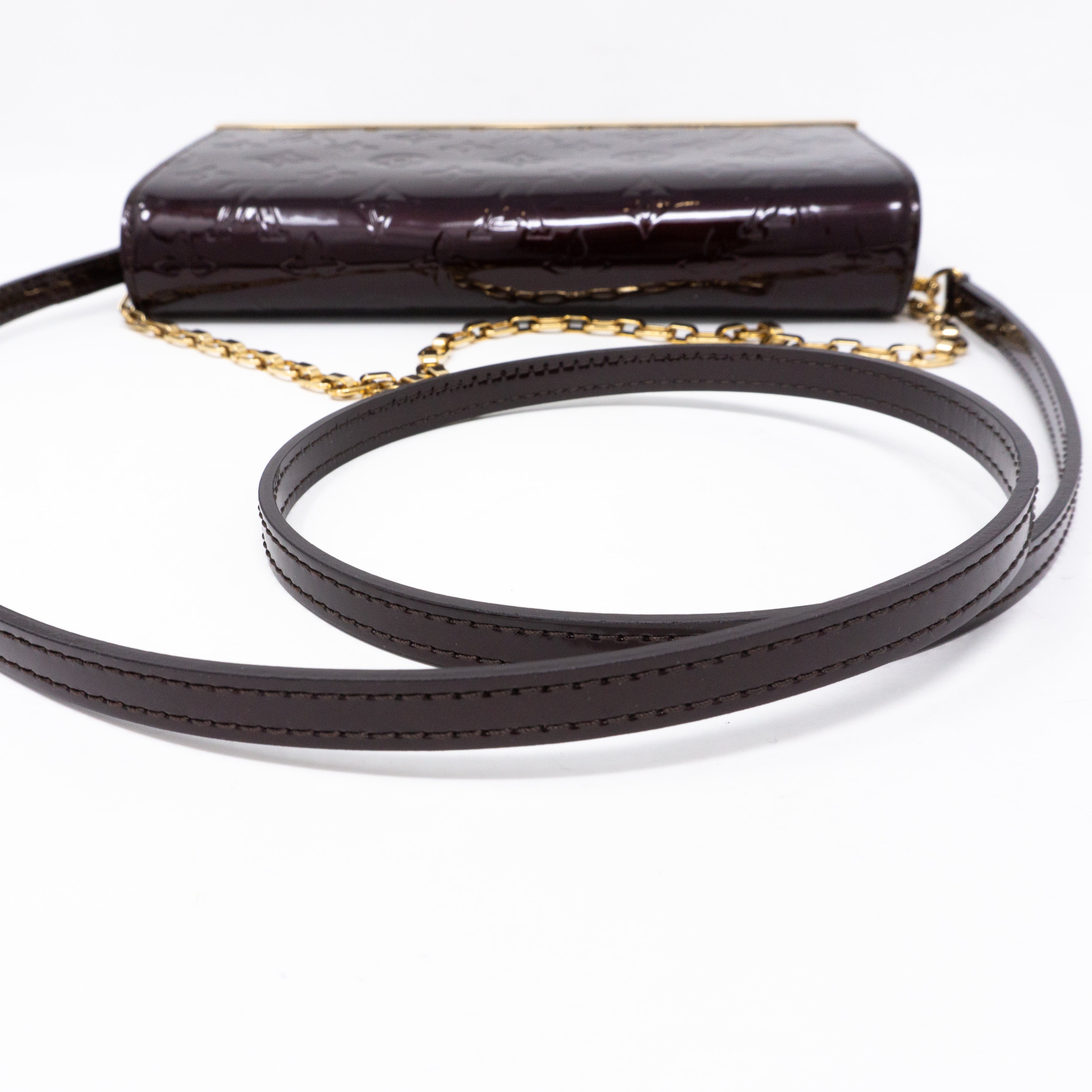 Ana Clutch Vernis Amarante