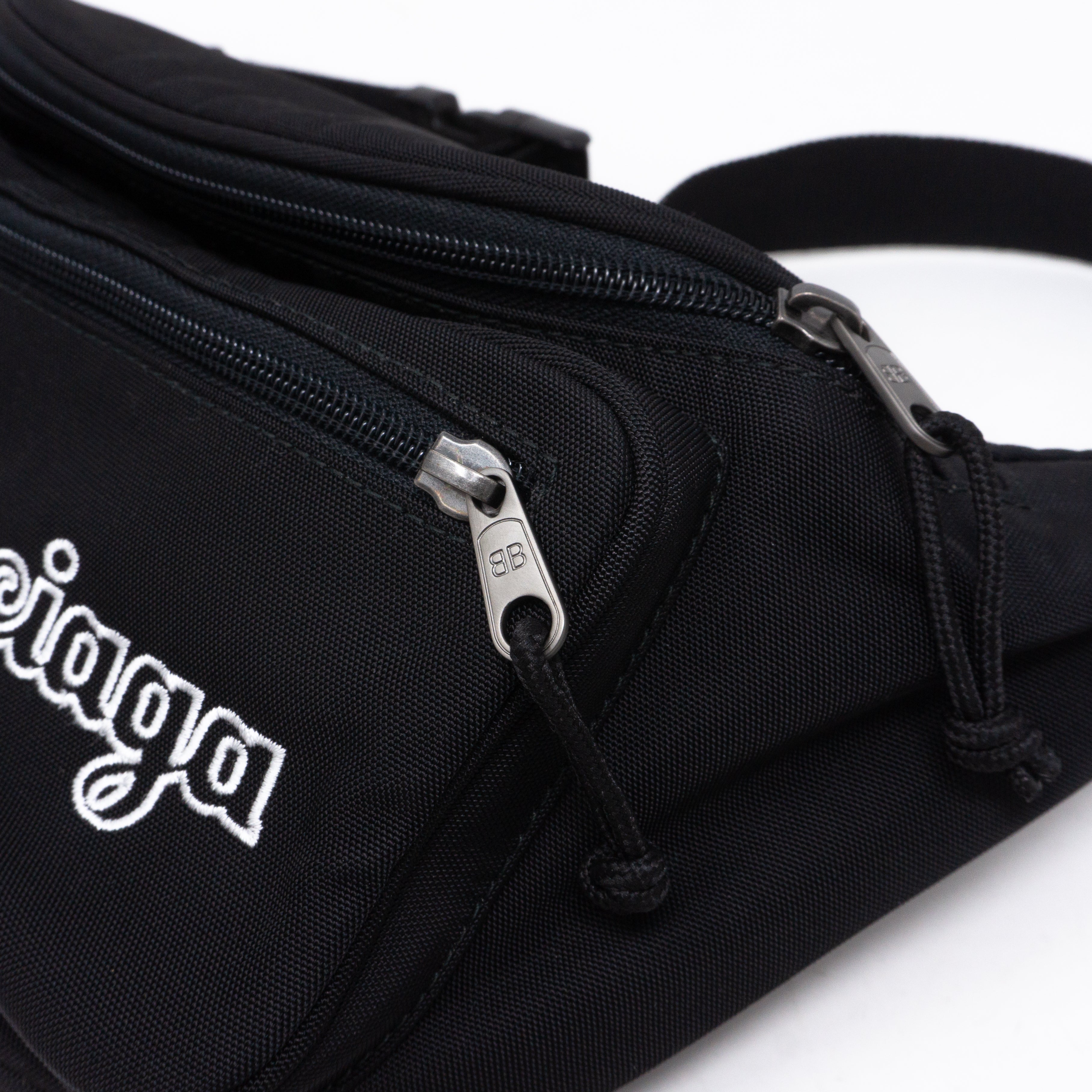 Explorer Nylon Belt Bag Black